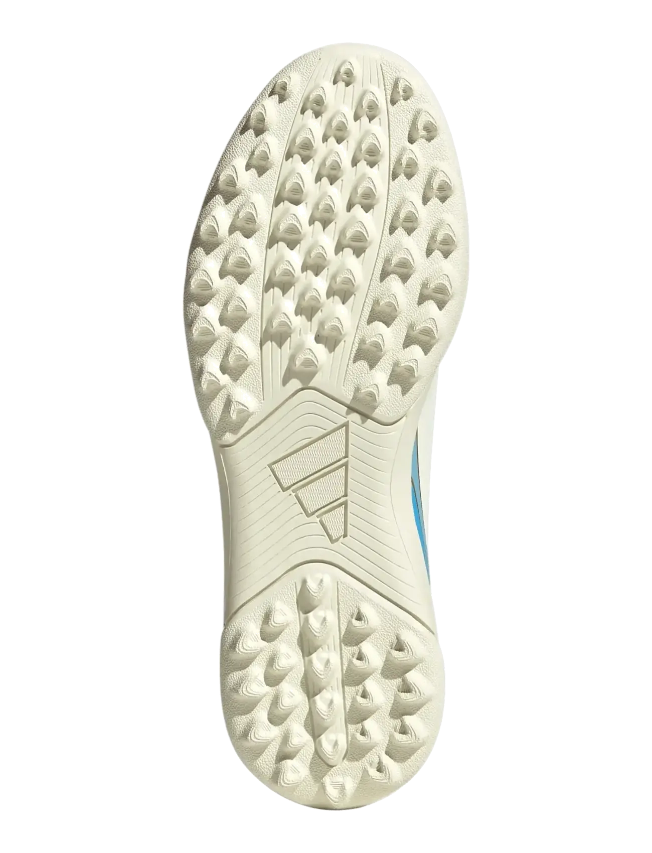 adidas Performance - F50 MESSI CLUB TF J - fodboldstøvler - ivory/seblbu/iceblu - 5