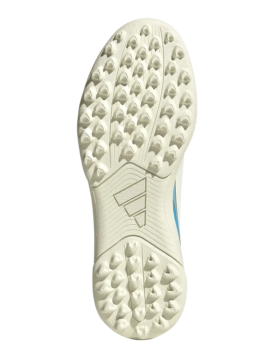 adidas Performance - F50 MESSI CLUB TF J - fodboldstøvler - ivory/seblbu/iceblu - 5