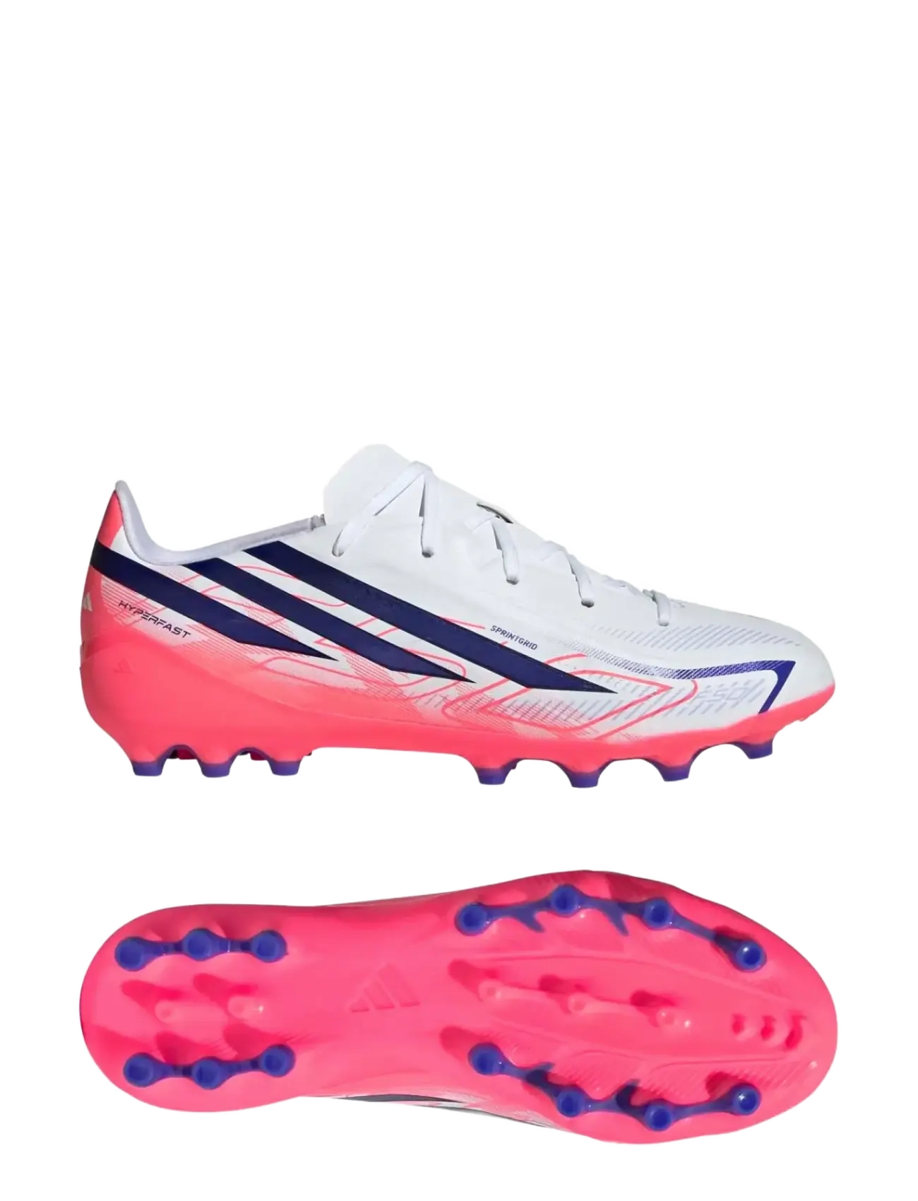 adidas Performance F50 HYPERFAST LEAGUE AG J - Vaata kõiki - FTWWHT/SOLPUR/SOLTUR / white