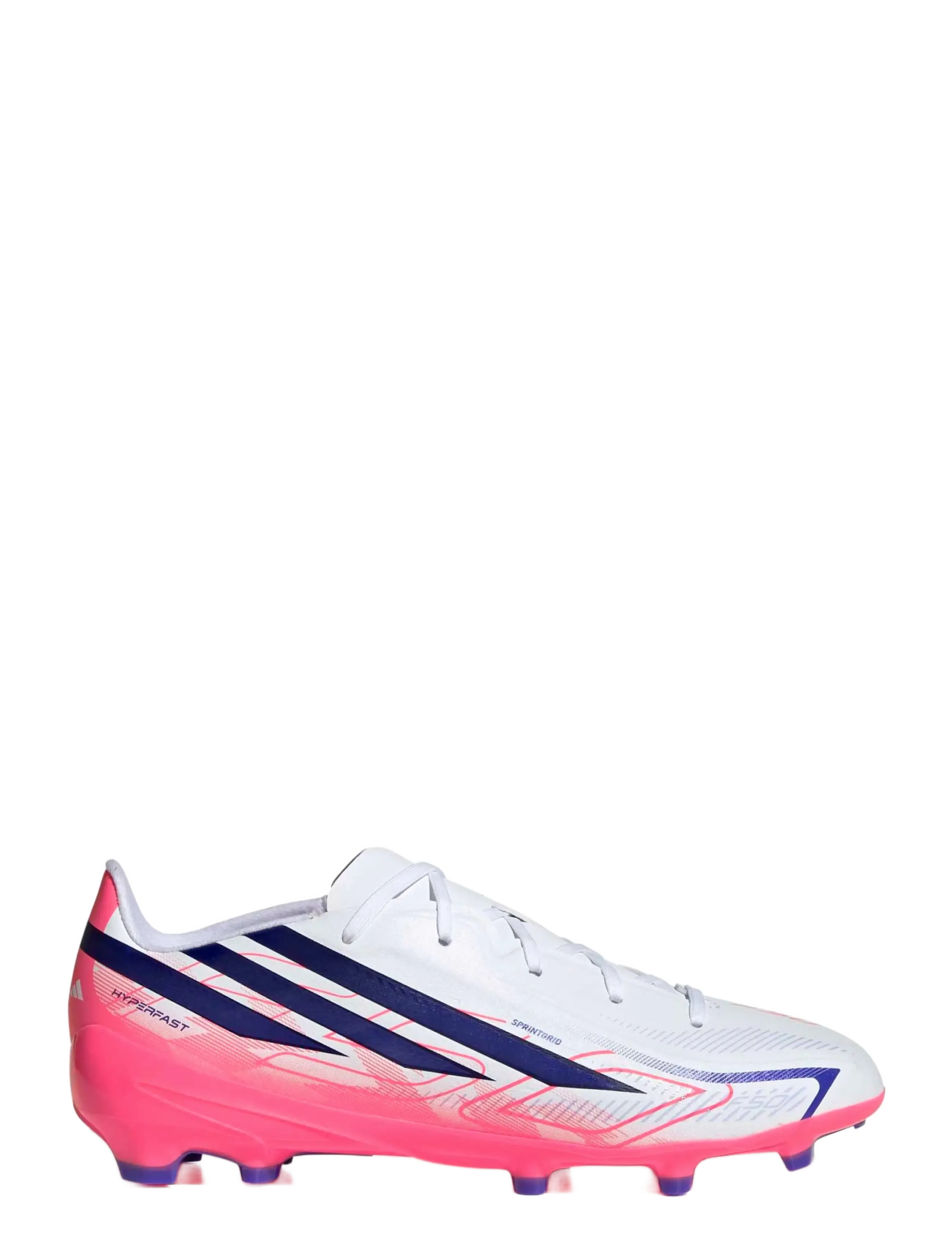 adidas Performance - F50 HYPERFAST LEAGUE FG J - fodboldstøvler - ftwwht/solpur/soltur - 1