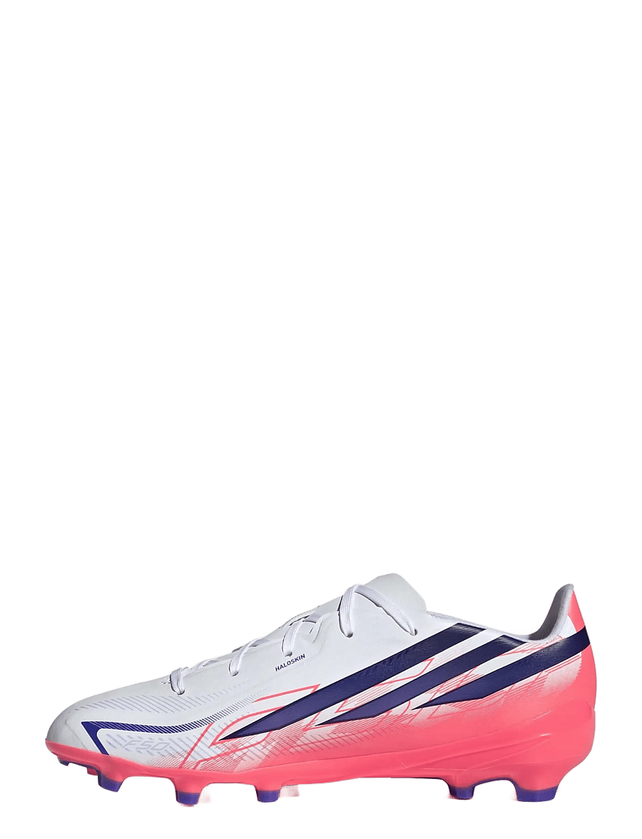 adidas Performance - F50 HYPERFAST LEAGUE FG J - fodboldstøvler - ftwwht/solpur/soltur - 2
