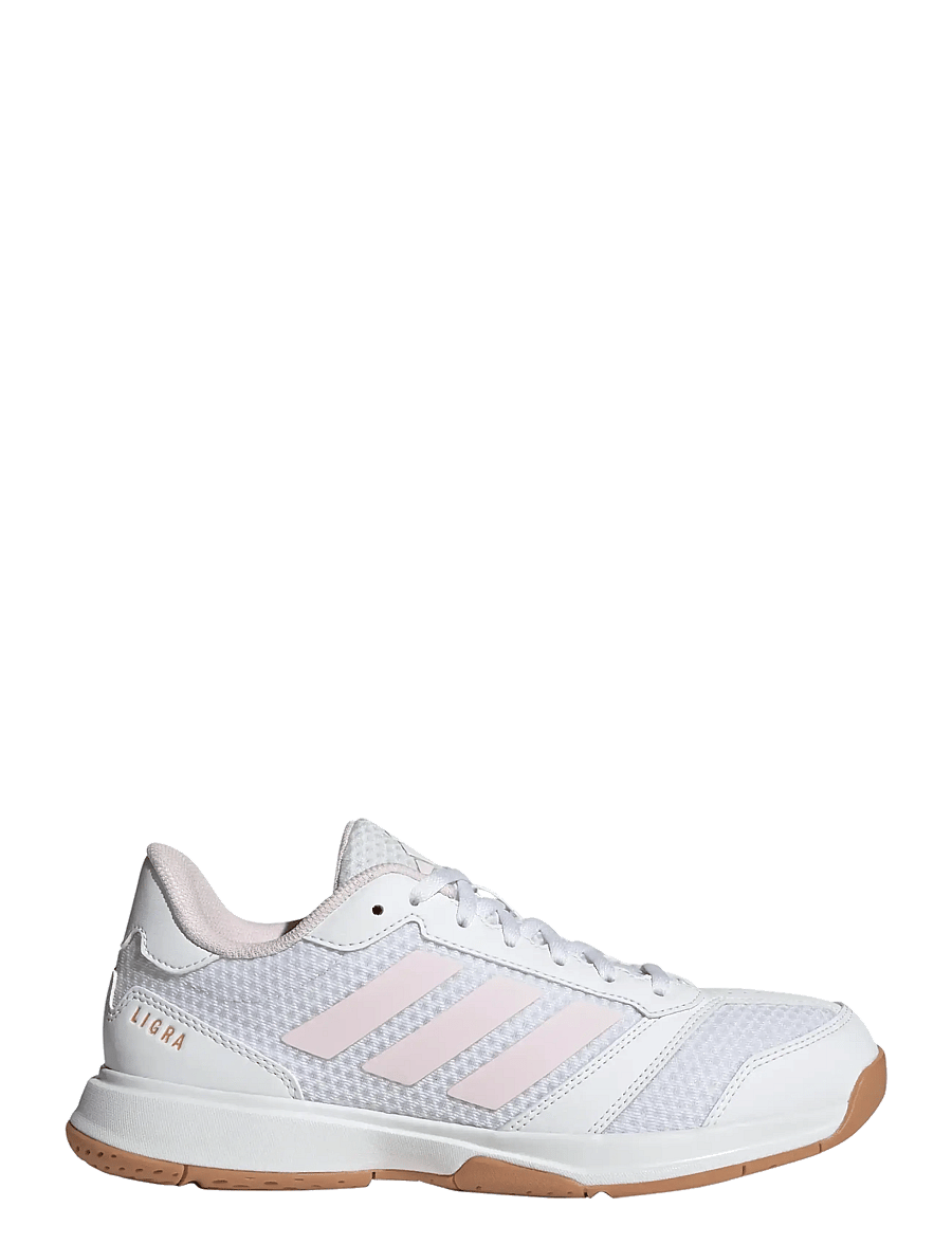 adidas Performance - Ligra 8 W - siseruumide spordijalatsid - ftwwht/dispin/goldmt - 1
