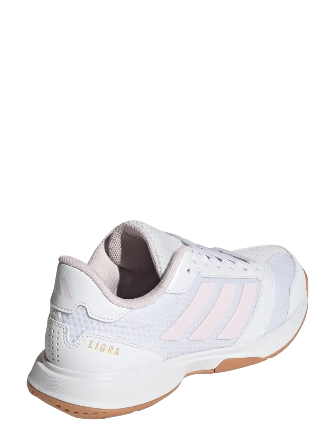 adidas Performance - Ligra 8 W - siseruumide spordijalatsid - ftwwht/dispin/goldmt - 3