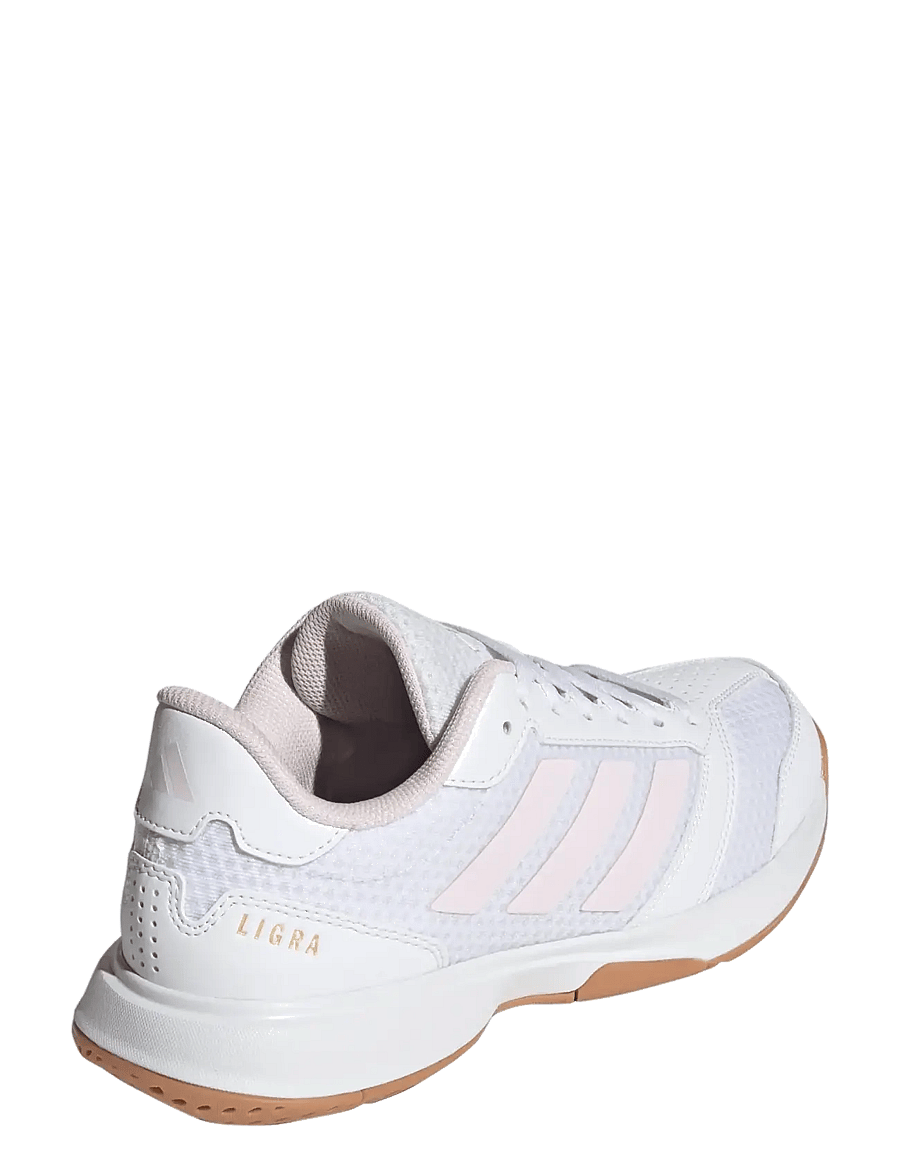 adidas Performance - Ligra 8 W - siseruumide spordijalatsid - ftwwht/dispin/goldmt - 3