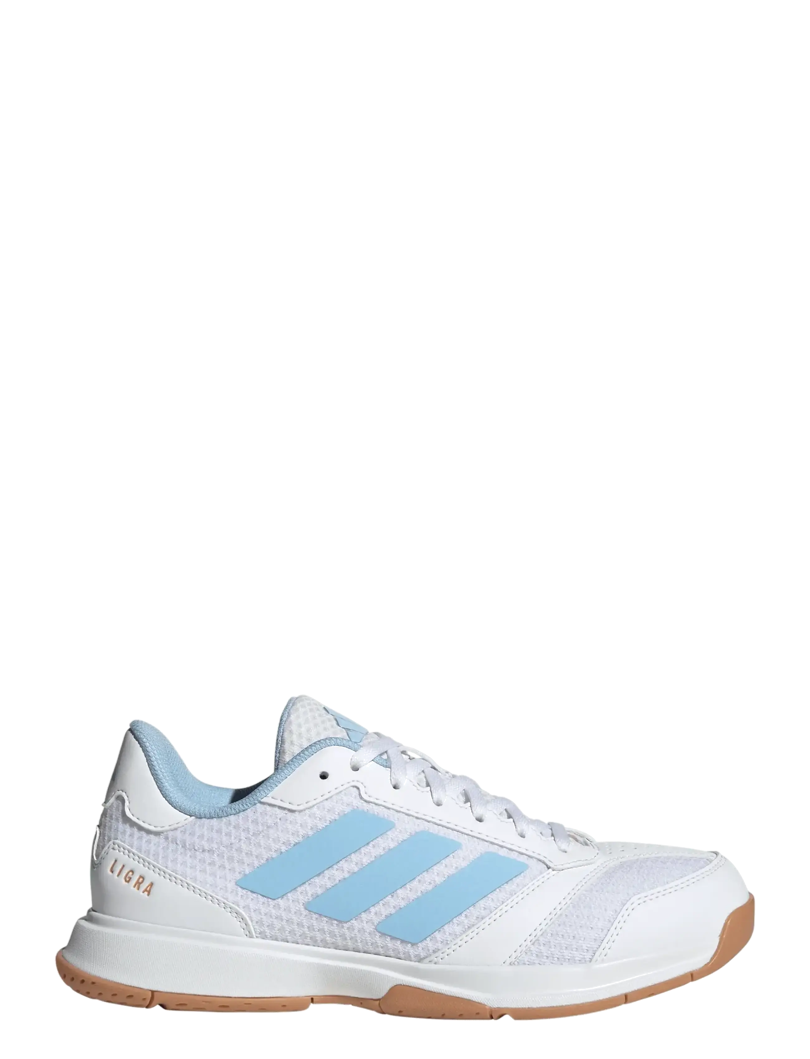adidas Performance - Ligra 8 W - siseruumide spordijalatsid - ftwwht/clesky/goldmt - 1