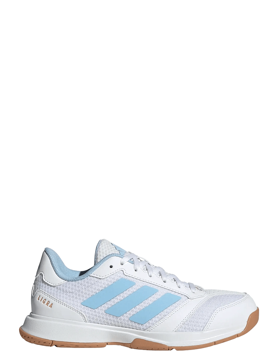 adidas Performance - Ligra 8 W - siseruumide spordijalatsid - ftwwht/clesky/goldmt - 1