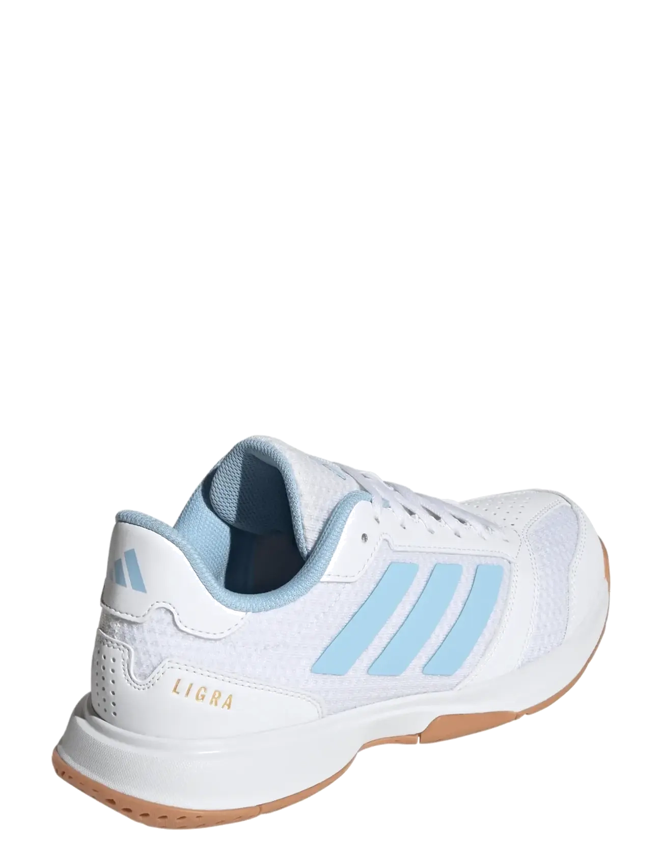 adidas Performance - Ligra 8 W - siseruumide spordijalatsid - ftwwht/clesky/goldmt - 3