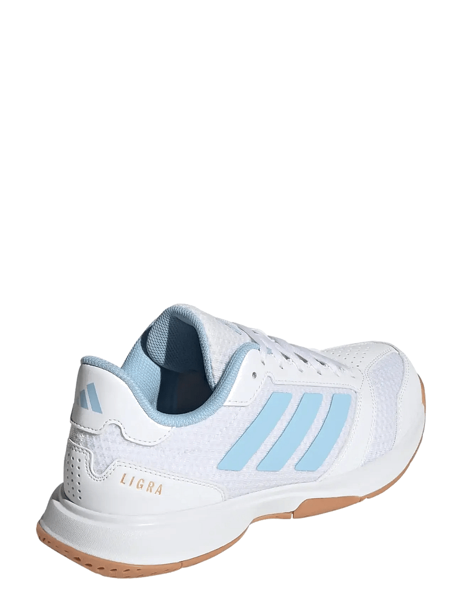 adidas Performance - Ligra 8 W - siseruumide spordijalatsid - ftwwht/clesky/goldmt - 3