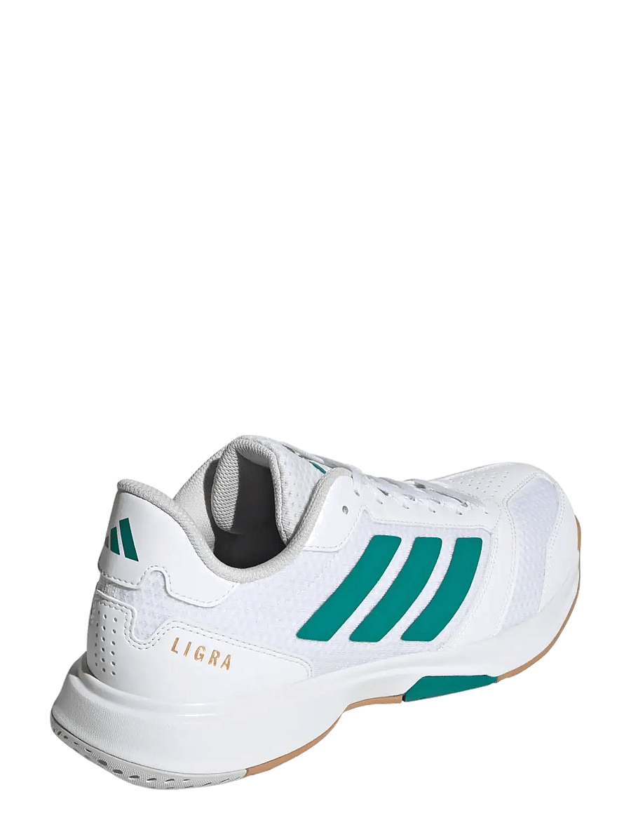 adidas Performance - Ligra 8 M - indoor-sportschuhe - ftwwht/eqtgrn/greone - 3