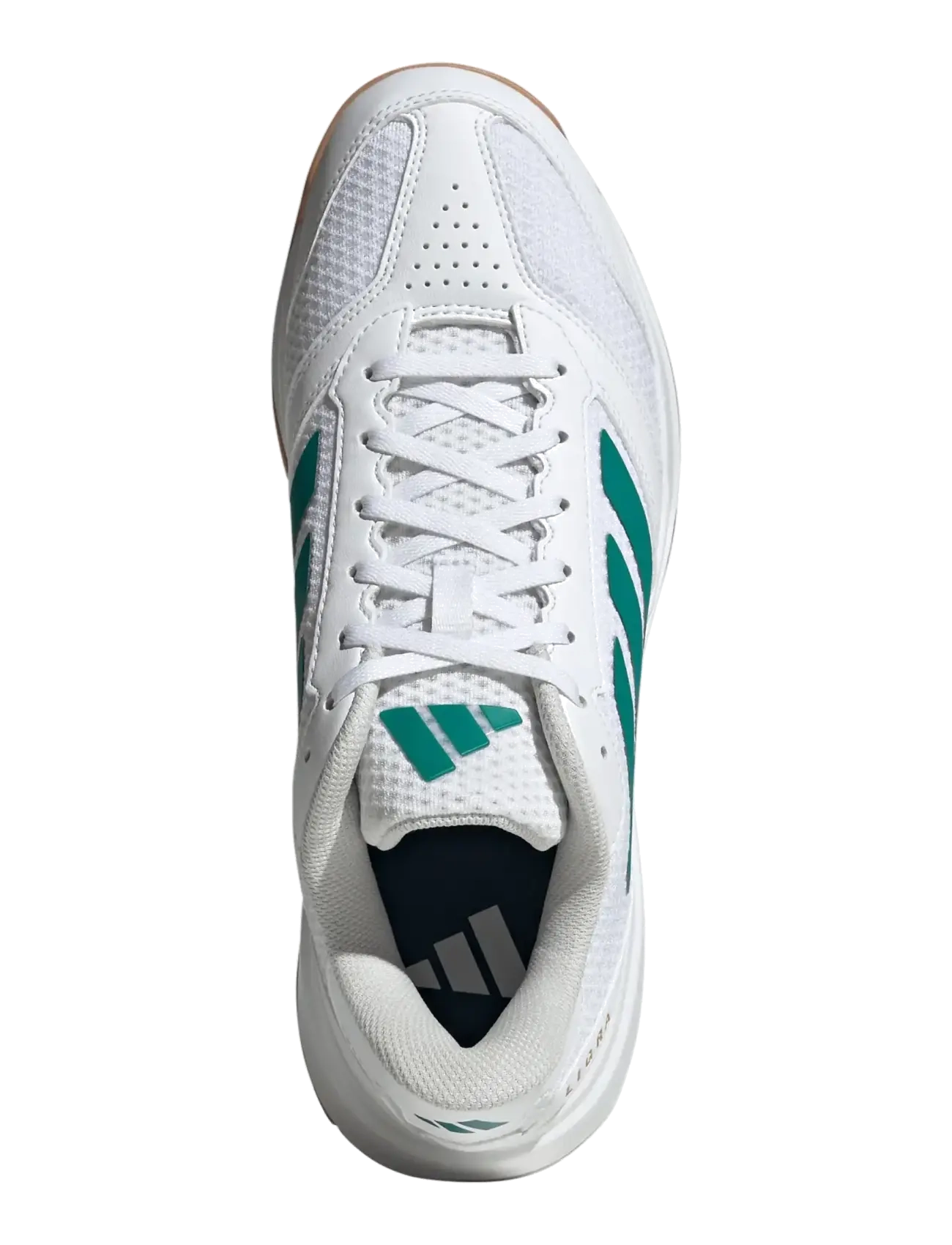 adidas Performance - Ligra 8 M - indoor-sportschuhe - ftwwht/eqtgrn/greone - 4