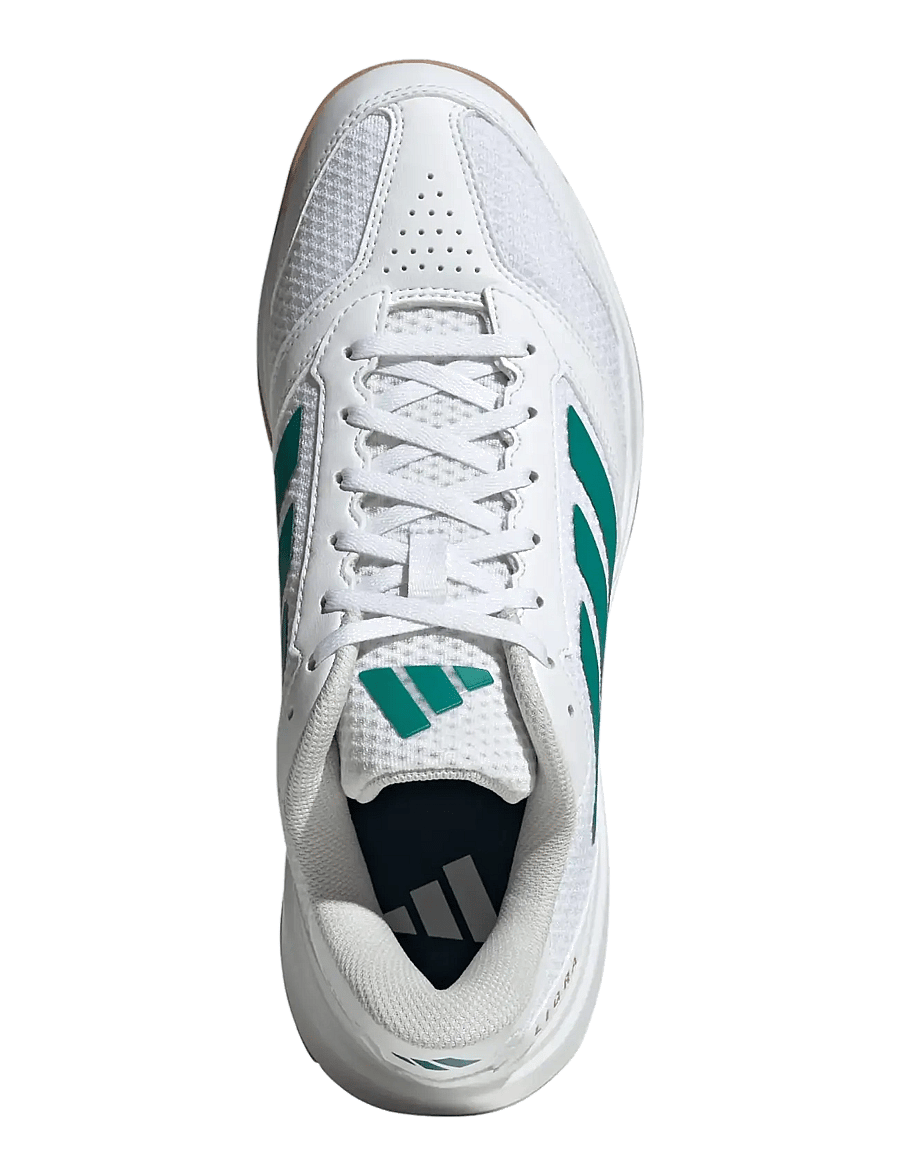 adidas Performance - Ligra 8 M - indoor-sportschuhe - ftwwht/eqtgrn/greone - 4