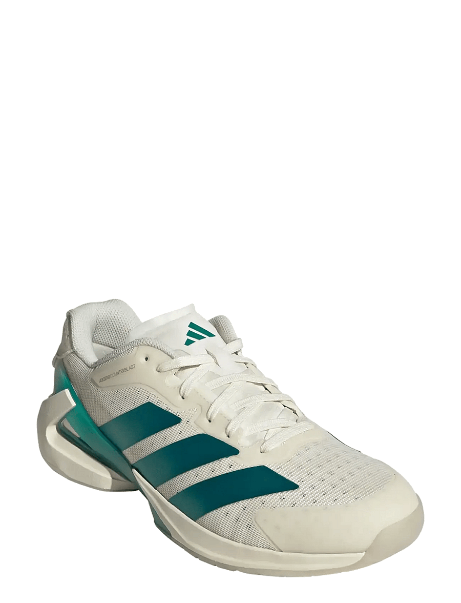 adidas Performance - Adizero Counterblast M - siseruumide spordijalatsid - owhite/eqtgrn/owhite - 0