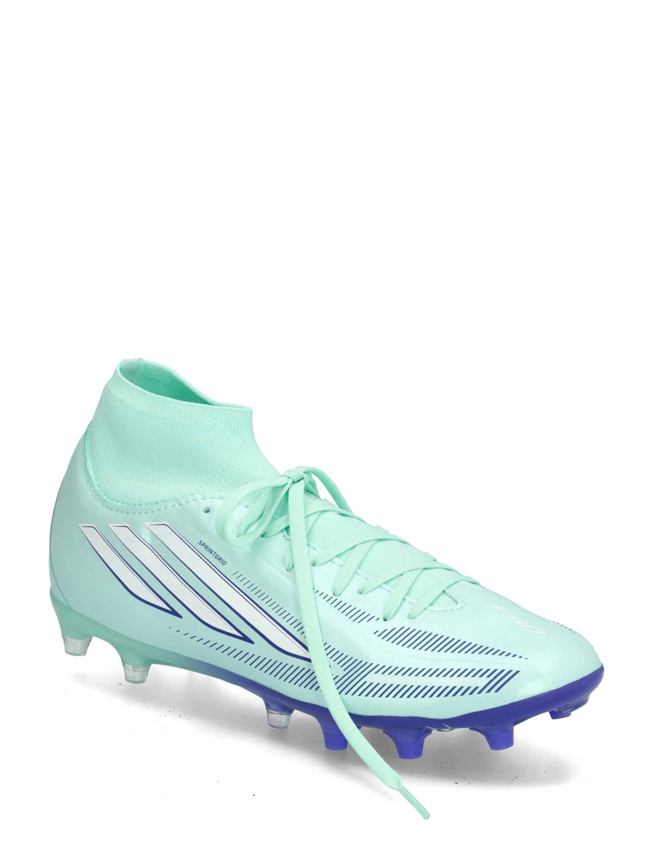 adidas Performance F50 SPARKFUSION LEAGUE FG/AG - adidas - CLEMIN/FTWWHT/SOLPUR / green