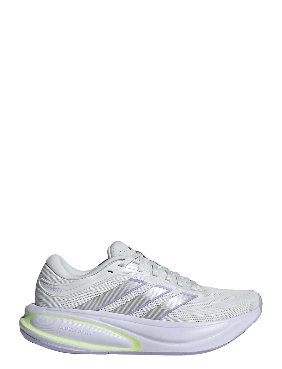 adidas Performance - RESPONSE 2 W - laufschuhe - crywht/silvmt/glopur - 1