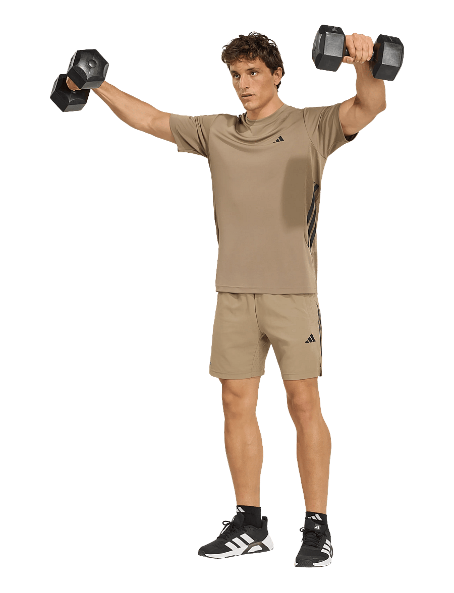 adidas Performance - TECHESS 3S TEE - t-shirts - khasix - 0