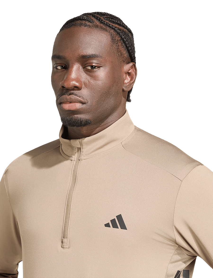 adidas Performance - TECHESS 1/4 ZIP - longsleeved tops - khasix - 2