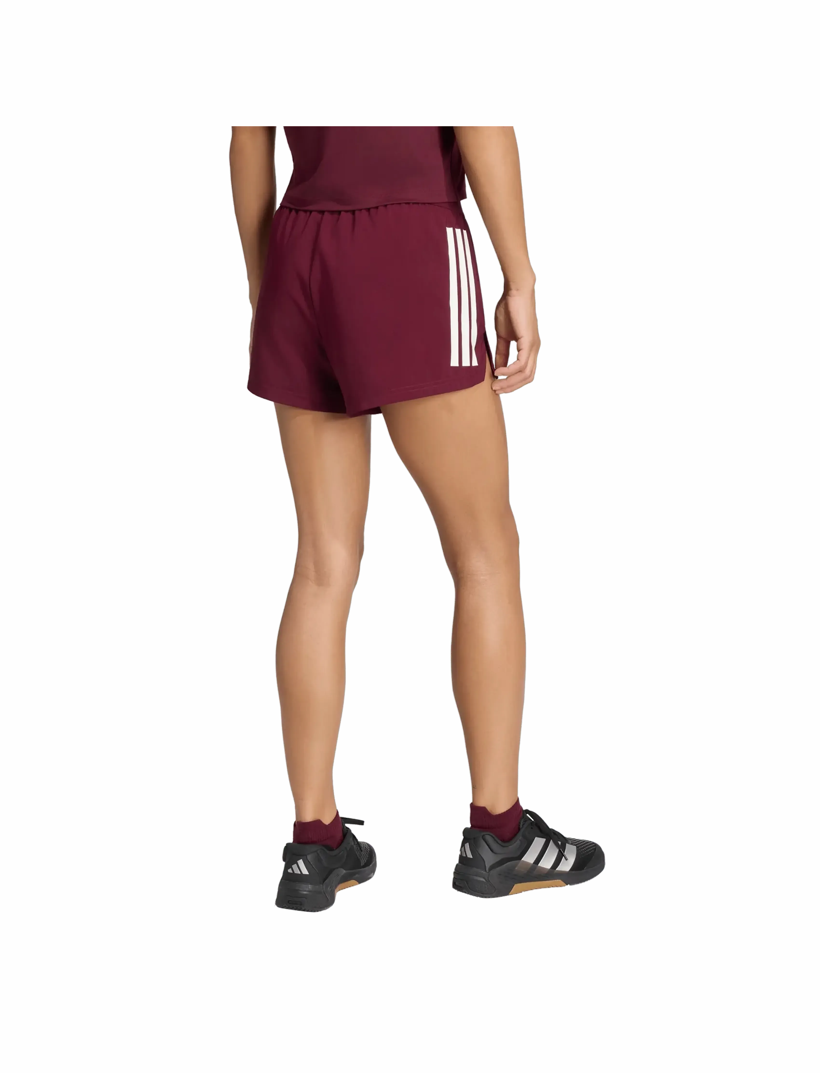 adidas Performance - HYG WOVEN SHORT - training shorts - maroon - 5