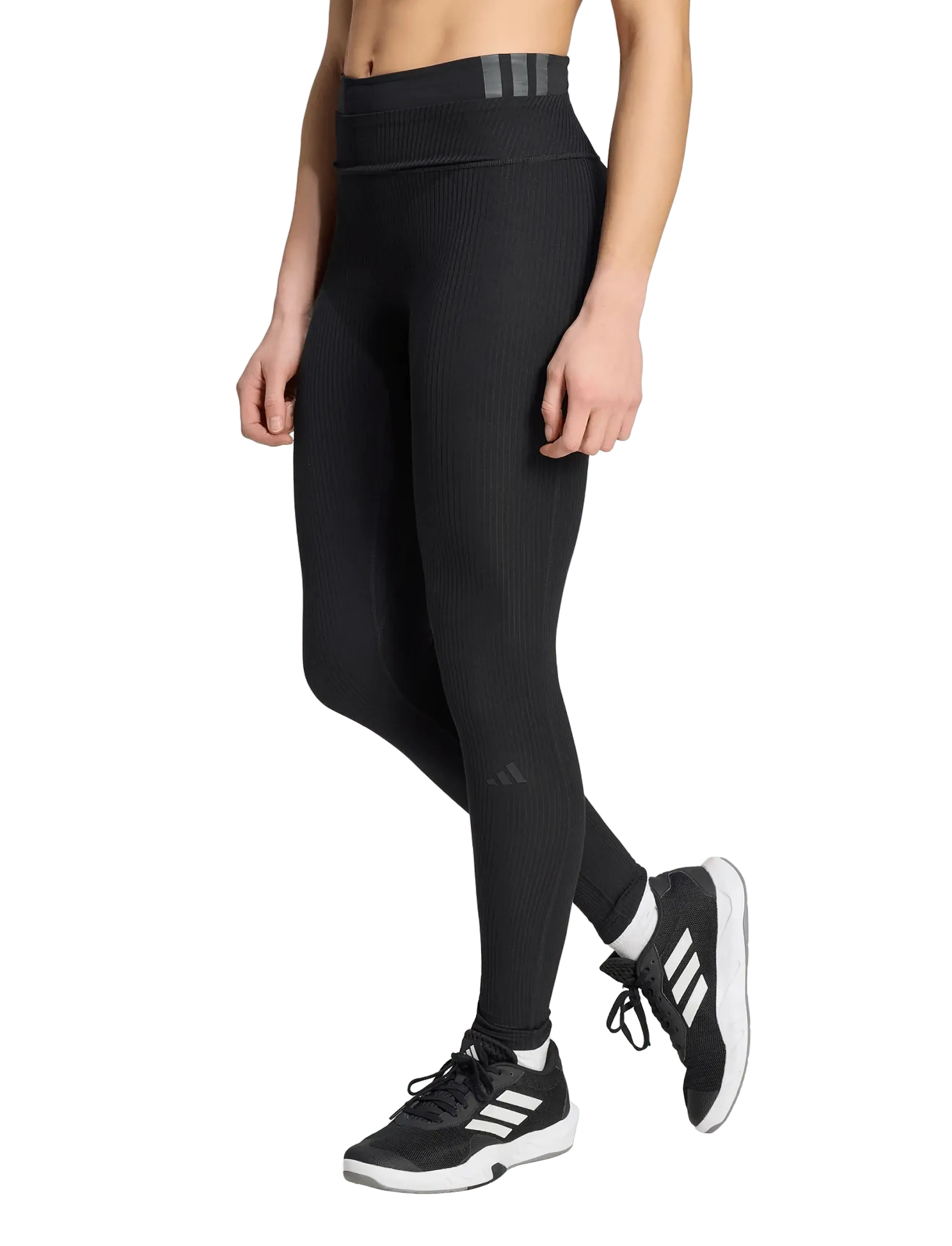 adidas Performance ALL ME RIB L - adidas Performance - BLACK / black