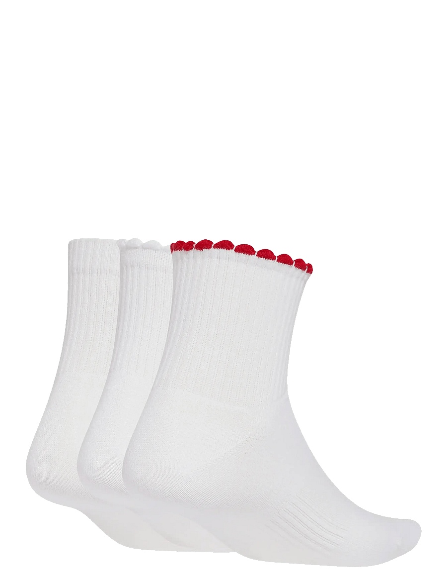 adidas Performance - WMS GFX SOCK 3P - underkläder och strumpor - white/betsca/black - 1