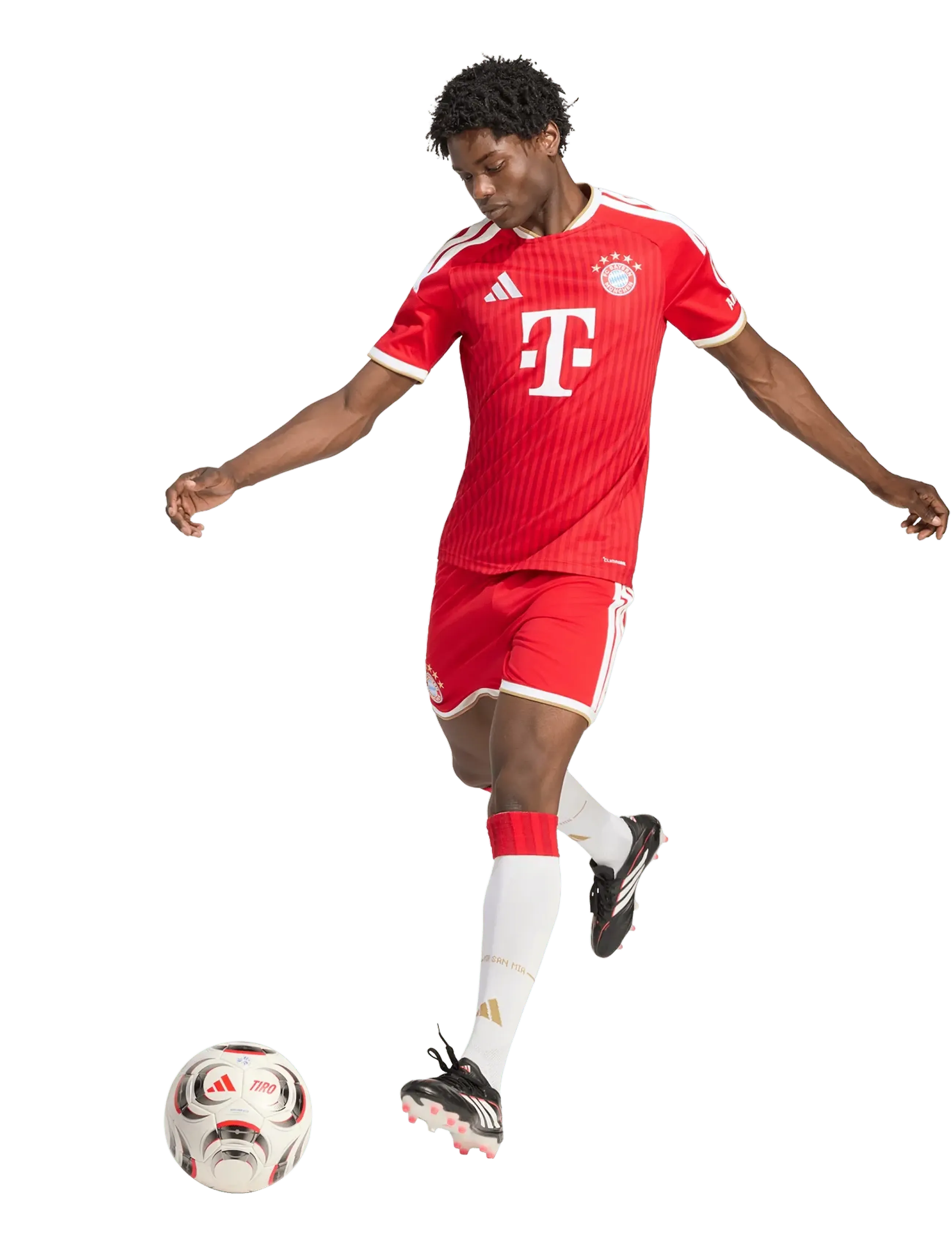 adidas Performance Fc Bayern München Home Jersey, Mænd, Fodbold Hjemmetrøje, Rød, Str: M