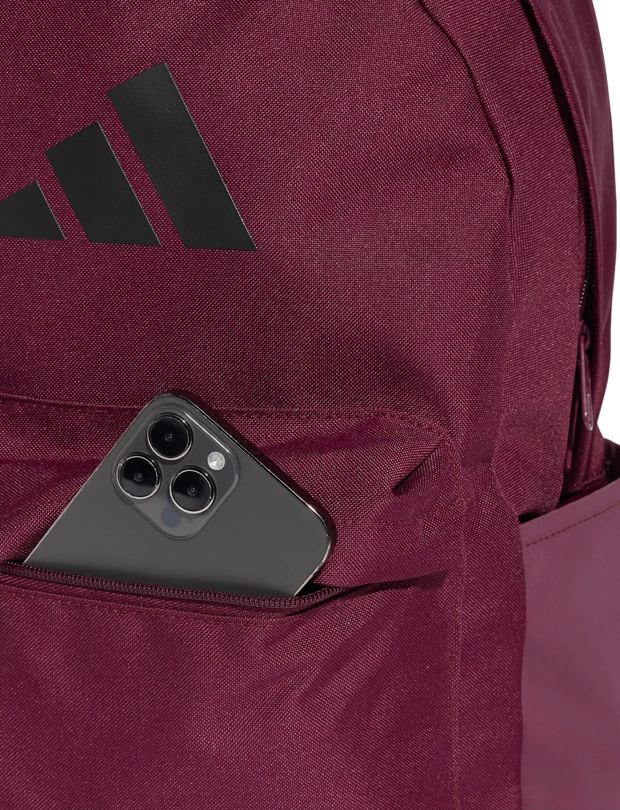 adidas Performance - CLSC BARS BP - sport backpacks - maroon/black - 2