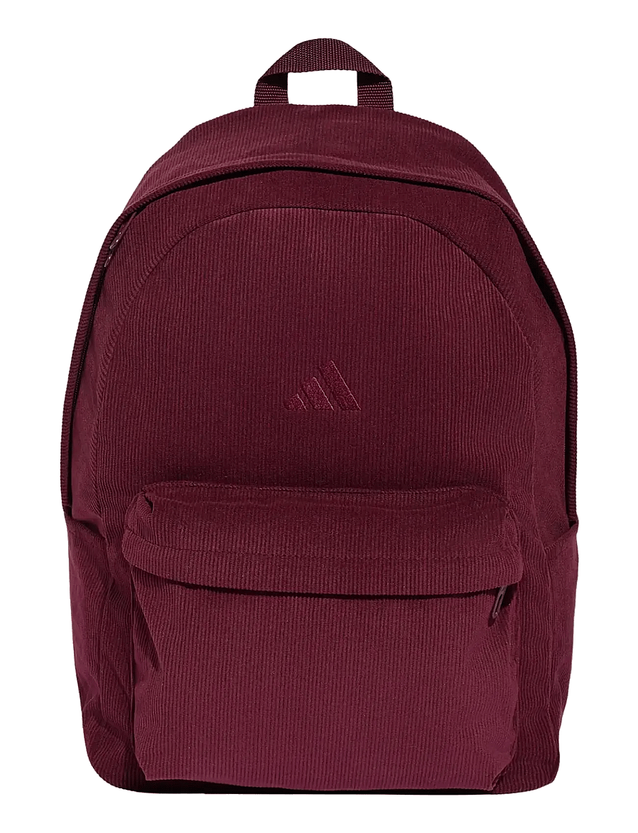 adidas Performance - ESS CORD BP - spordiseljakotid - maroon/amared - 0