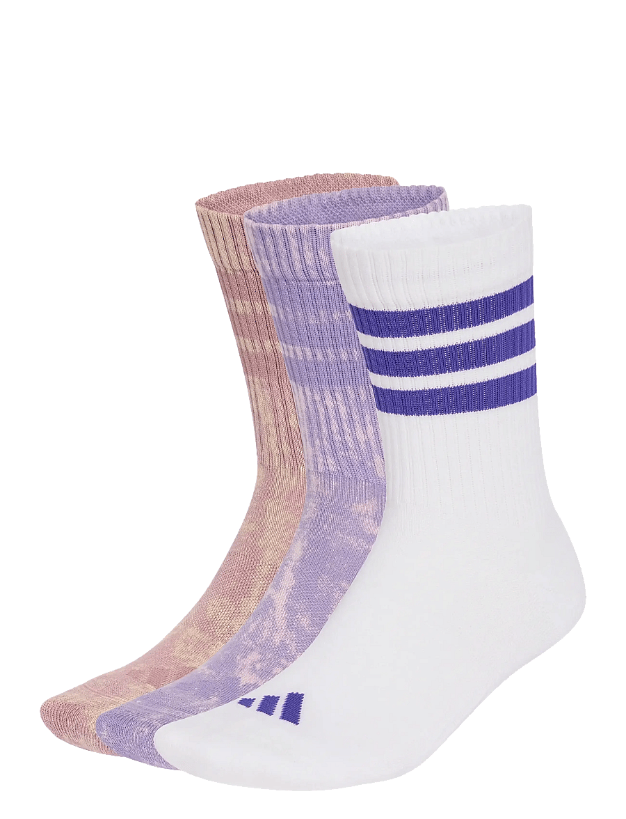 adidas Performance - 3S C CRW WSH 3P - sport socks - maglil/magmau/white/p - 0