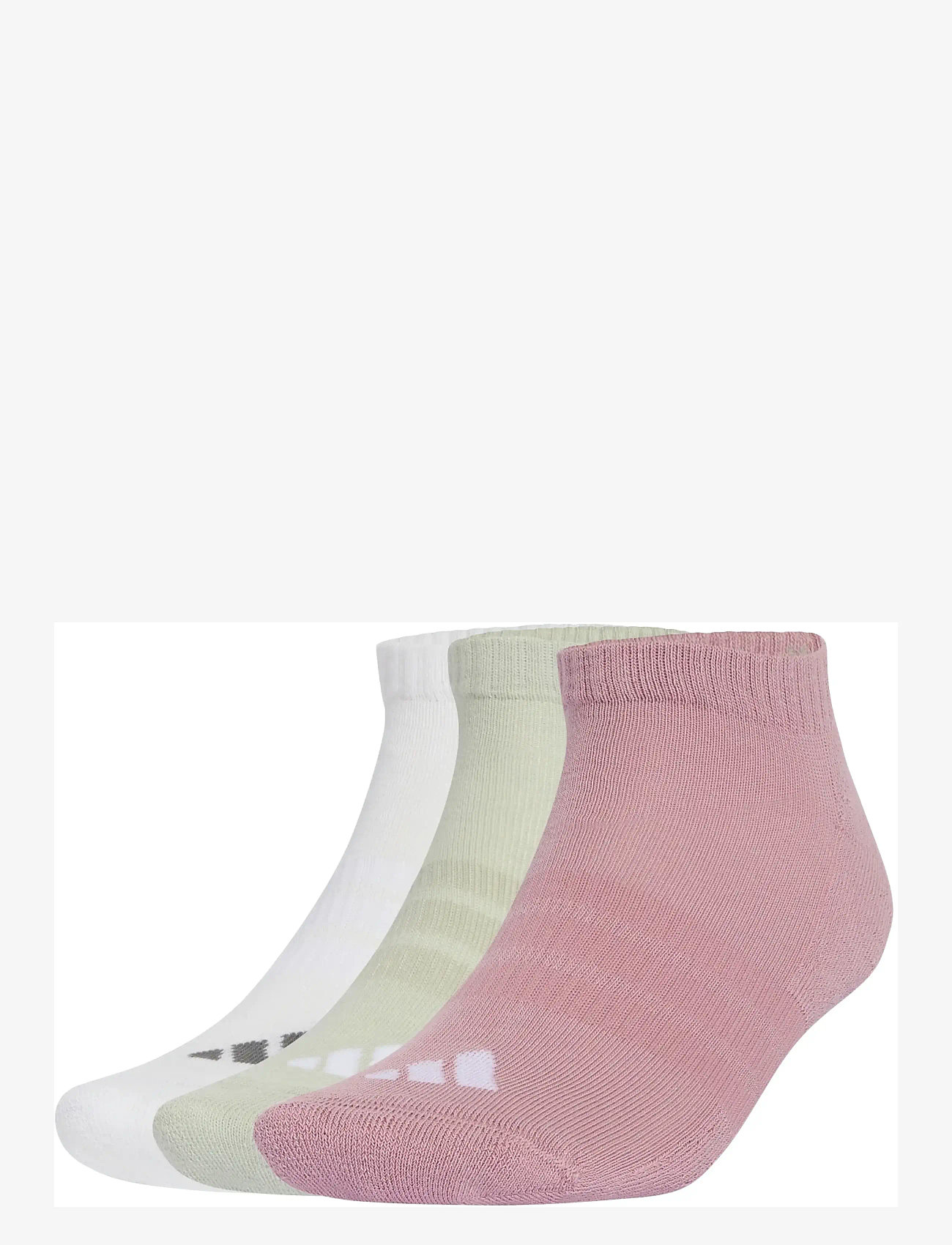 adidas Performance - C ESS LOW 3P - sportstrømper - magmau/white/halgrn/g - 0