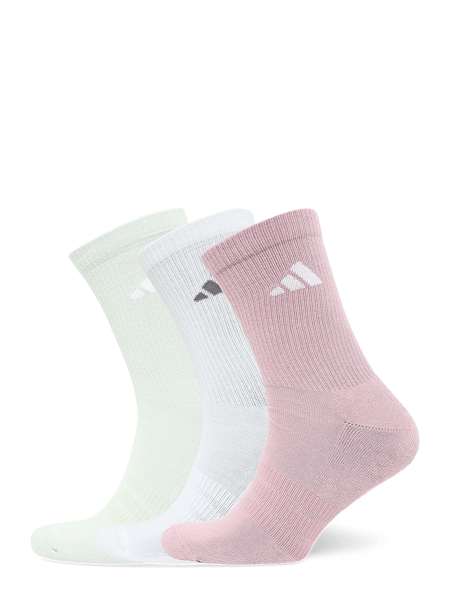 adidas Performance - C ESS CRW 3P - träningsstrumpor - magmau/white/halgrn/g - 0