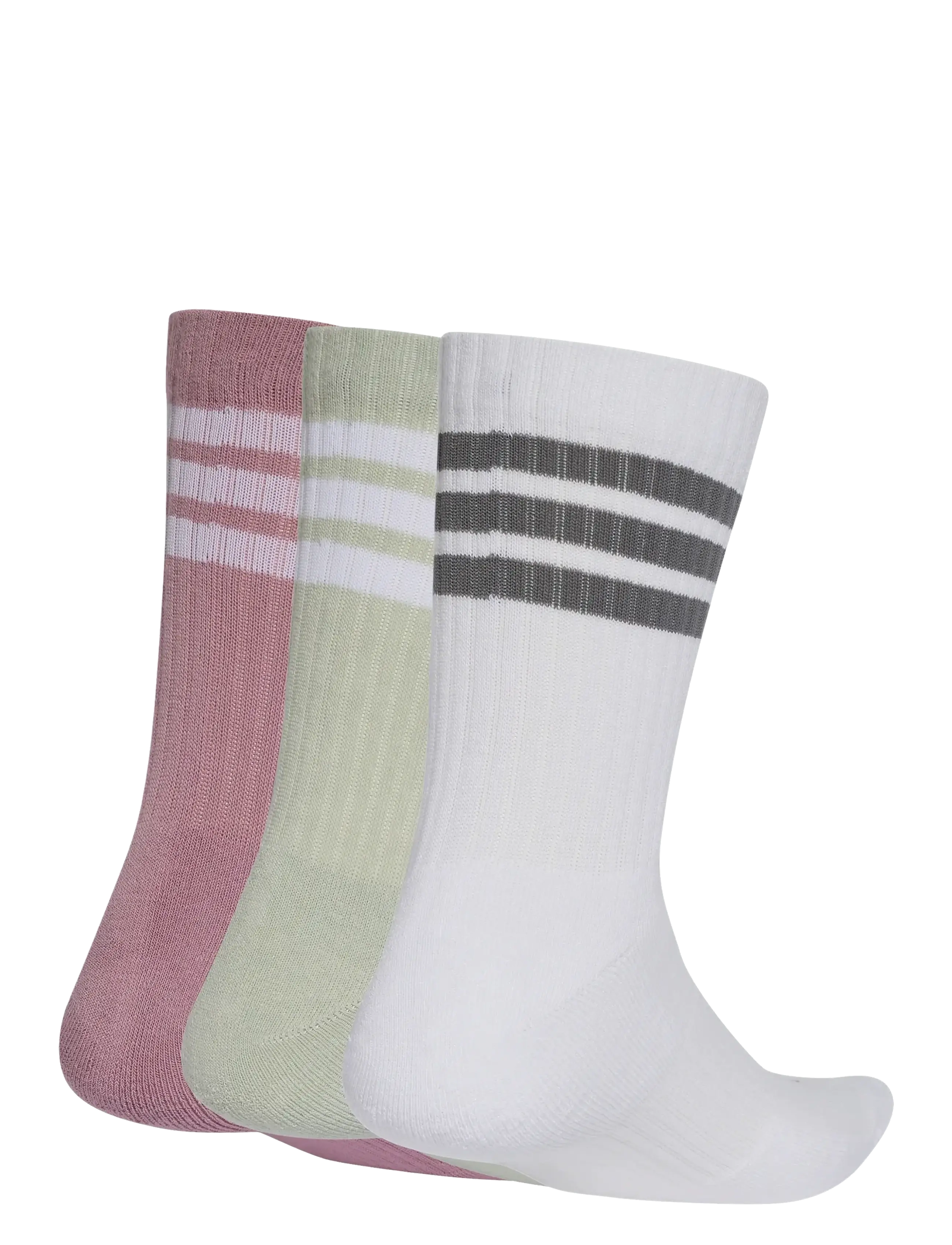 adidas Performance - 3S ESS C CRW 3P - träningsstrumpor - magmau/white/halgrn/g - 1