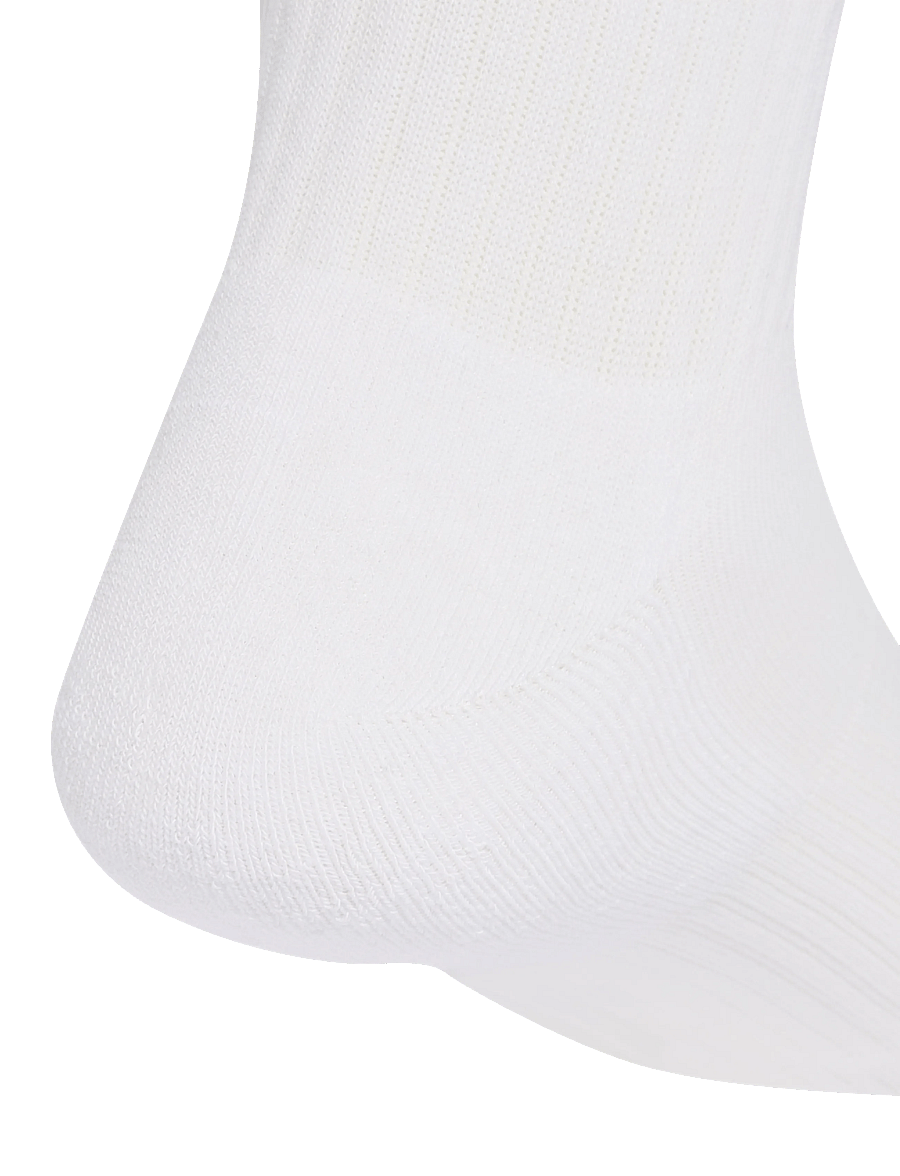 adidas Performance - 3S ESS C CRW 3P - strümpfe - white/olistr/khasix/m - 3