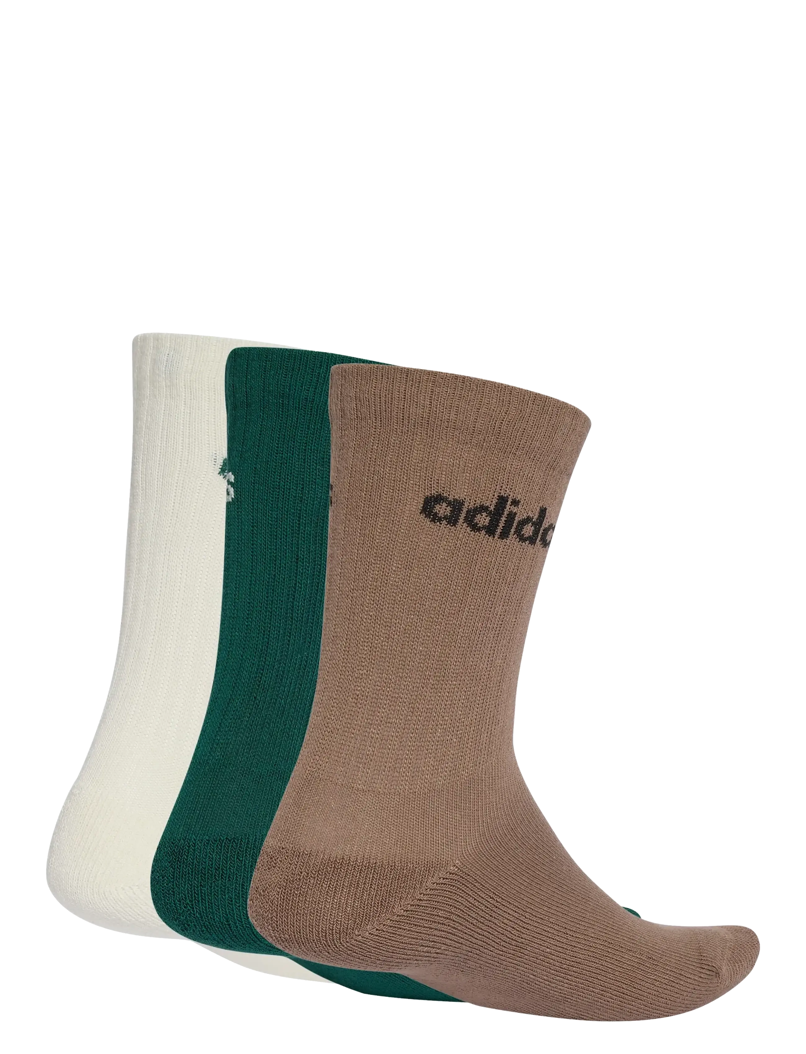 adidas Performance - C LIN CREW 6P - sportstrømper - ivory/cgreen/chabrn/b - 1