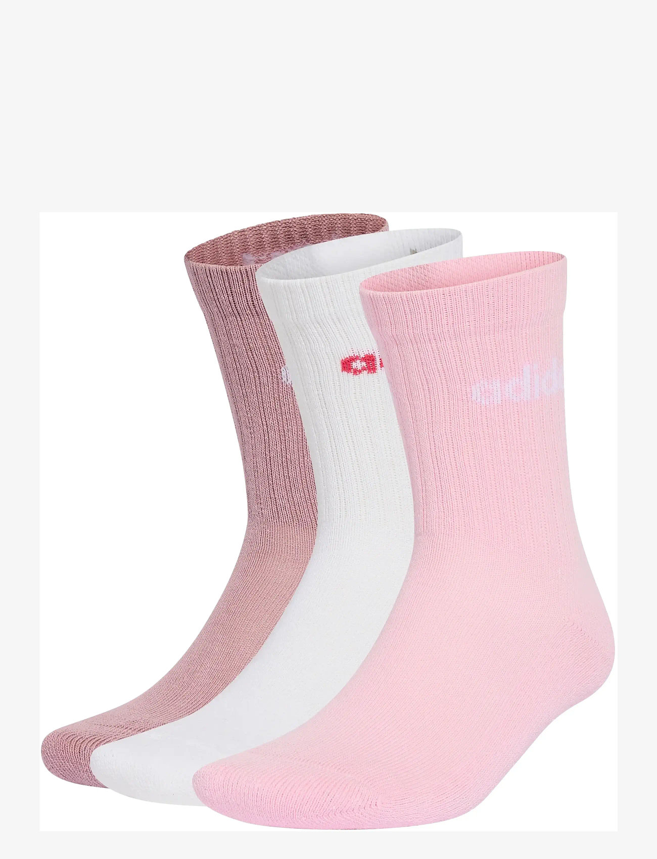 adidas Performance - C LIN CREW 3P - träningsstrumpor - magmau/white/clpink - 0