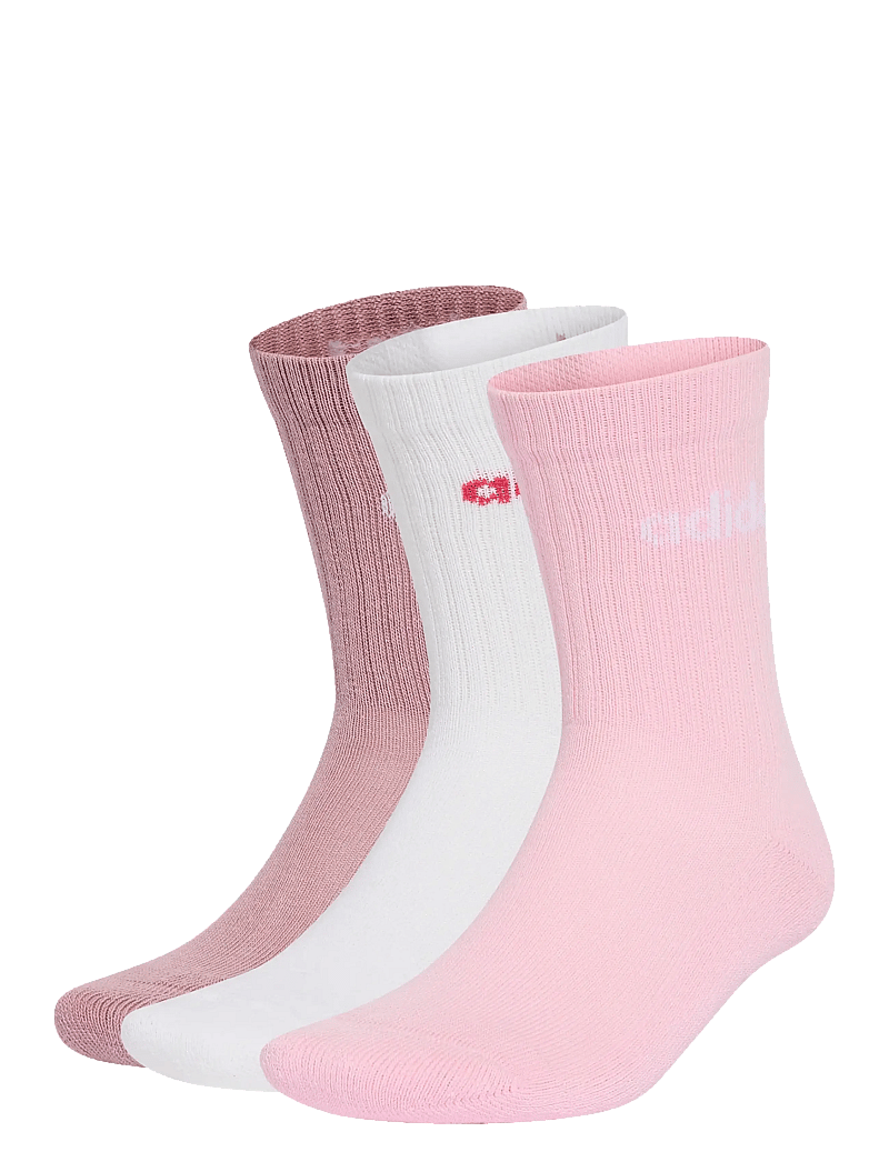 adidas Performance - C LIN CREW 3P - träningsstrumpor - magmau/white/clpink - 0