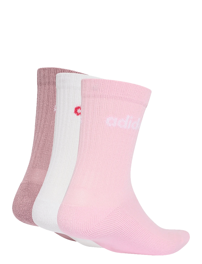 adidas Performance - C LIN CREW 3P - träningsstrumpor - magmau/white/clpink - 1