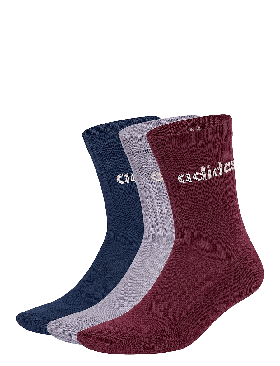adidas Performance - C LIN CREW 3P - strümpfe - maroon/slate/nindig - 0