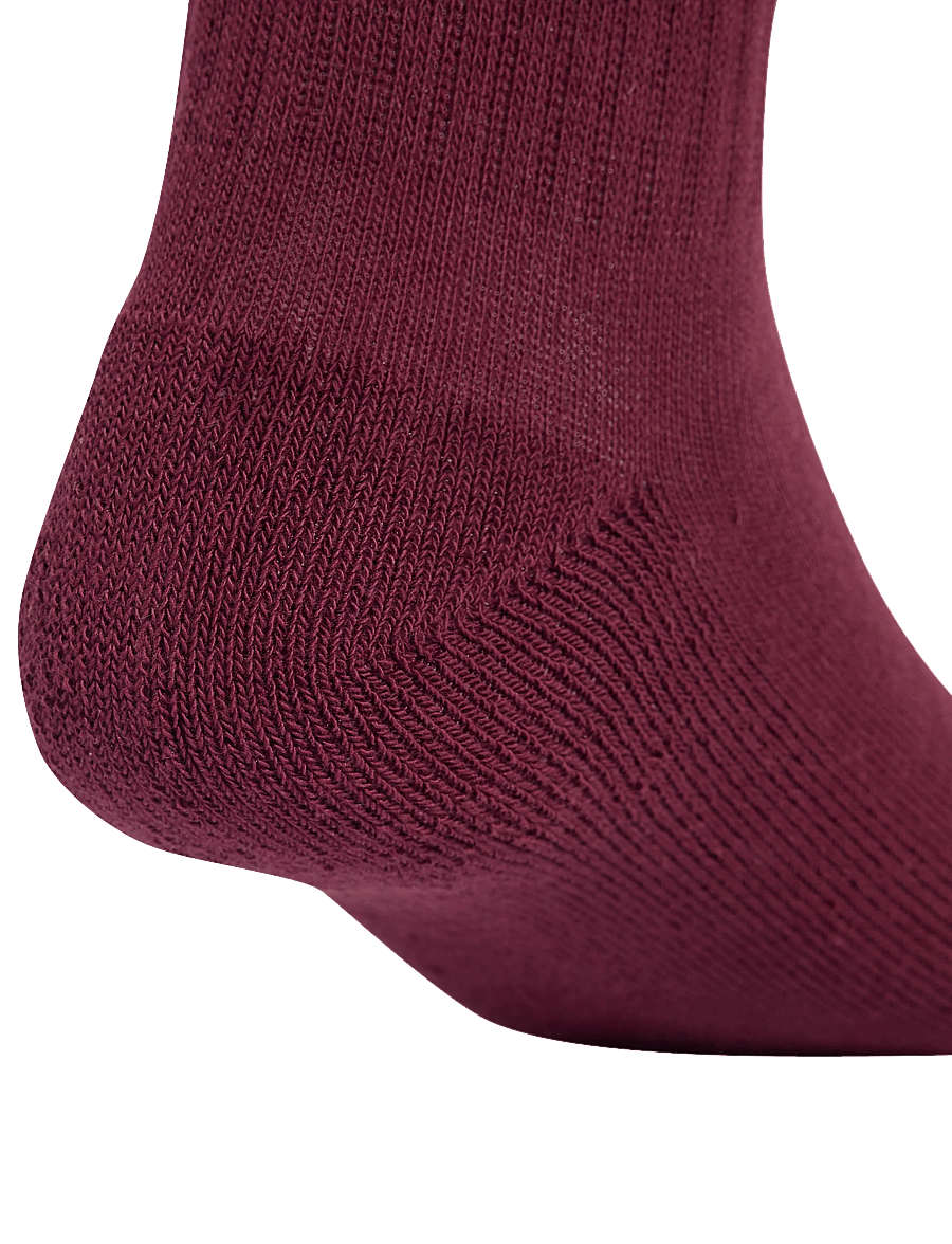 adidas Performance - C LIN CREW 3P - strümpfe - maroon/slate/nindig - 3