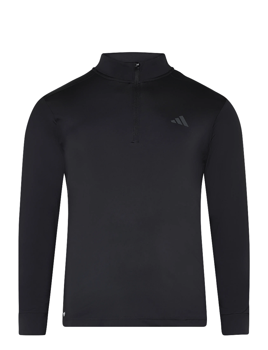 adidas Performance - TECHESS 1/4 ZIP - kampsunid ja vahekihid - black - 1