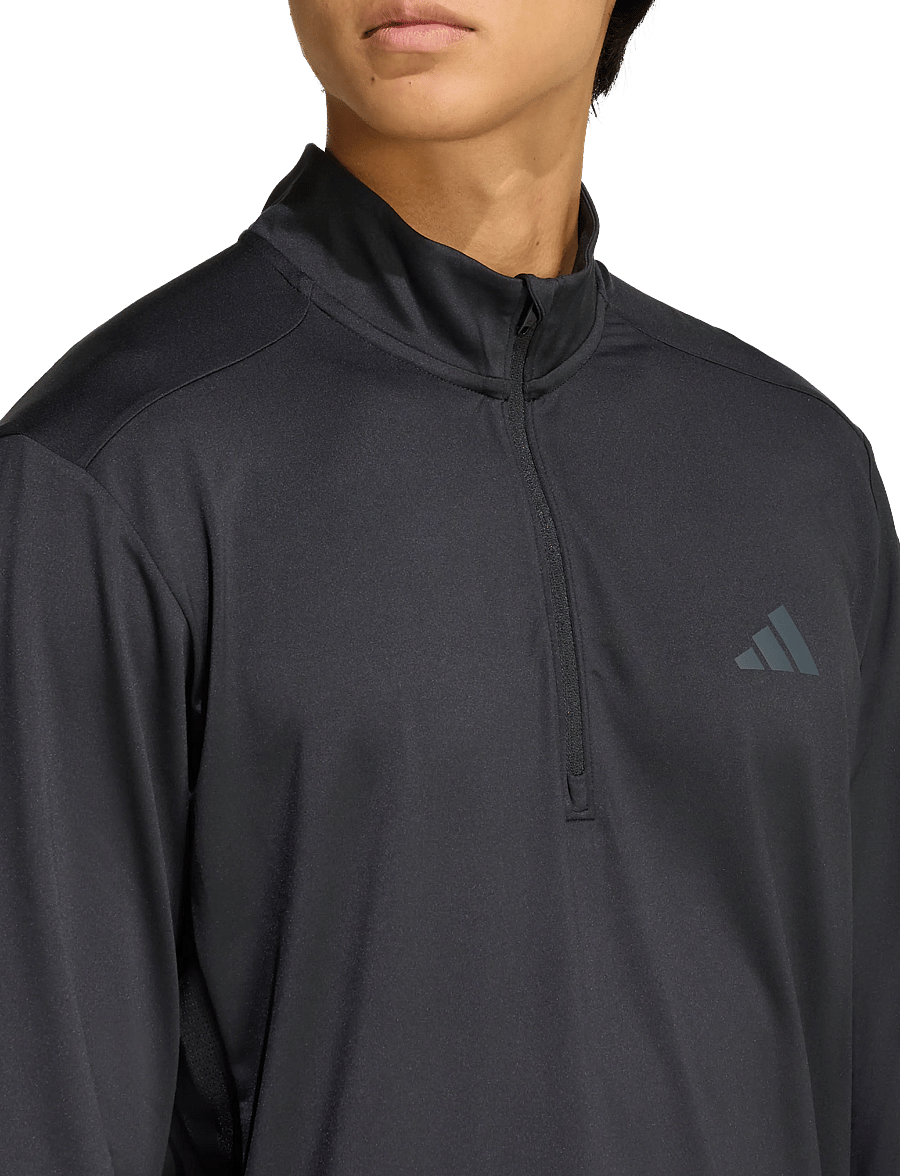 adidas Performance - TECHESS 1/4 ZIP - kampsunid ja vahekihid - black - 4
