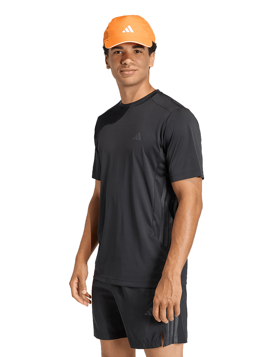 adidas Performance - TECHESS 3S TEE - t-shirts - black - 0