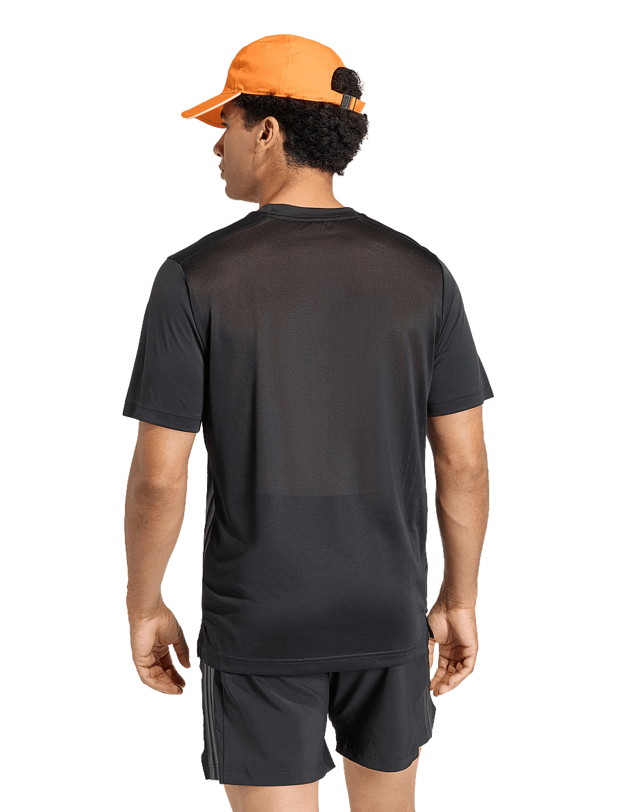 adidas Performance - TECHESS 3S TEE - t-shirts - black - 3