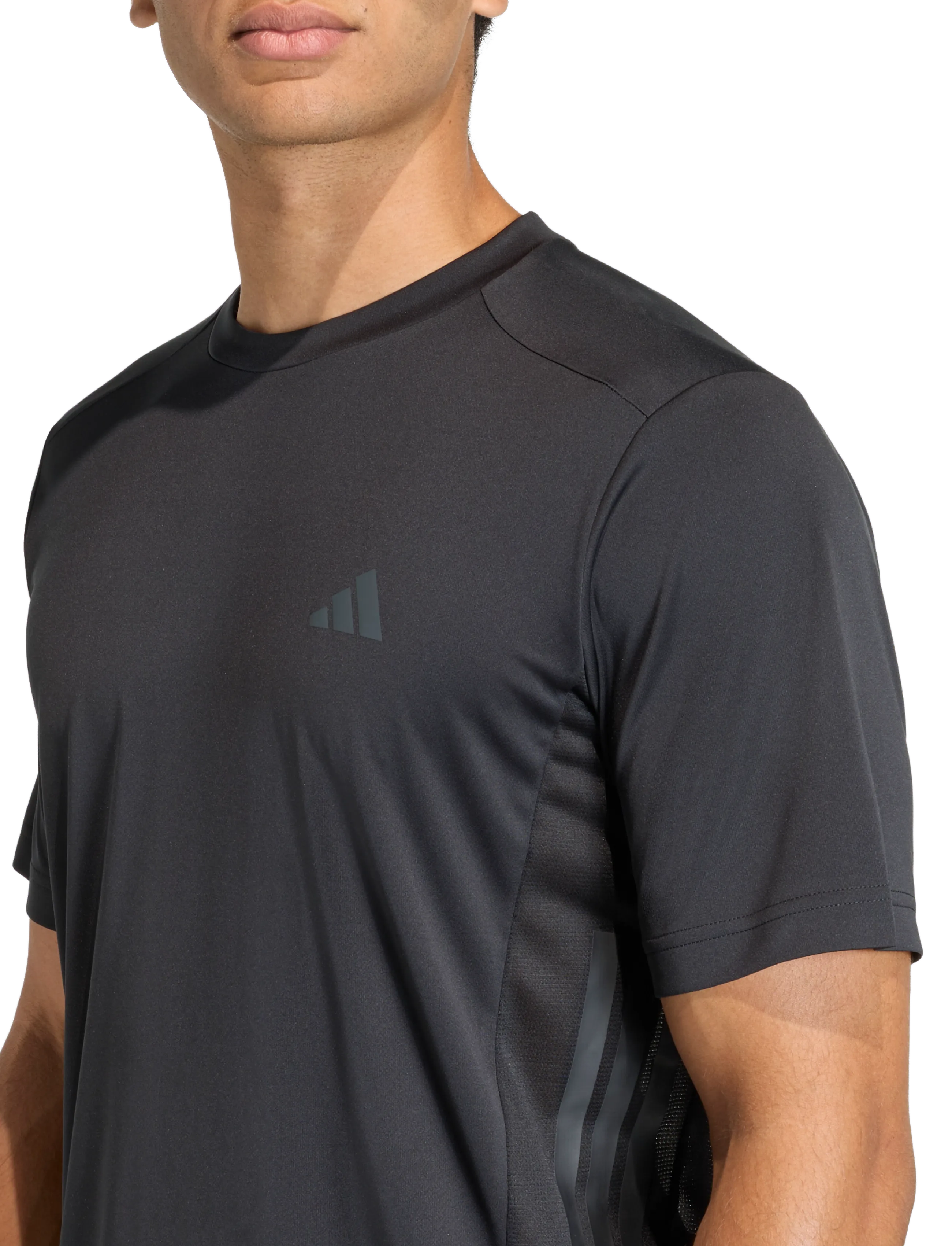 adidas Performance - TECHESS 3S TEE - t-shirts - black - 4