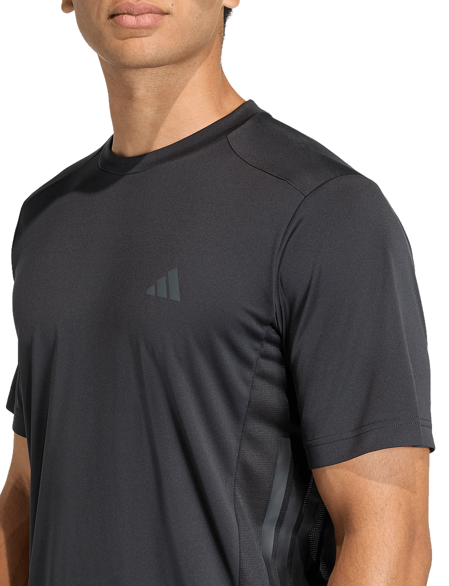adidas Performance - TECHESS 3S TEE - t-shirts - black - 4