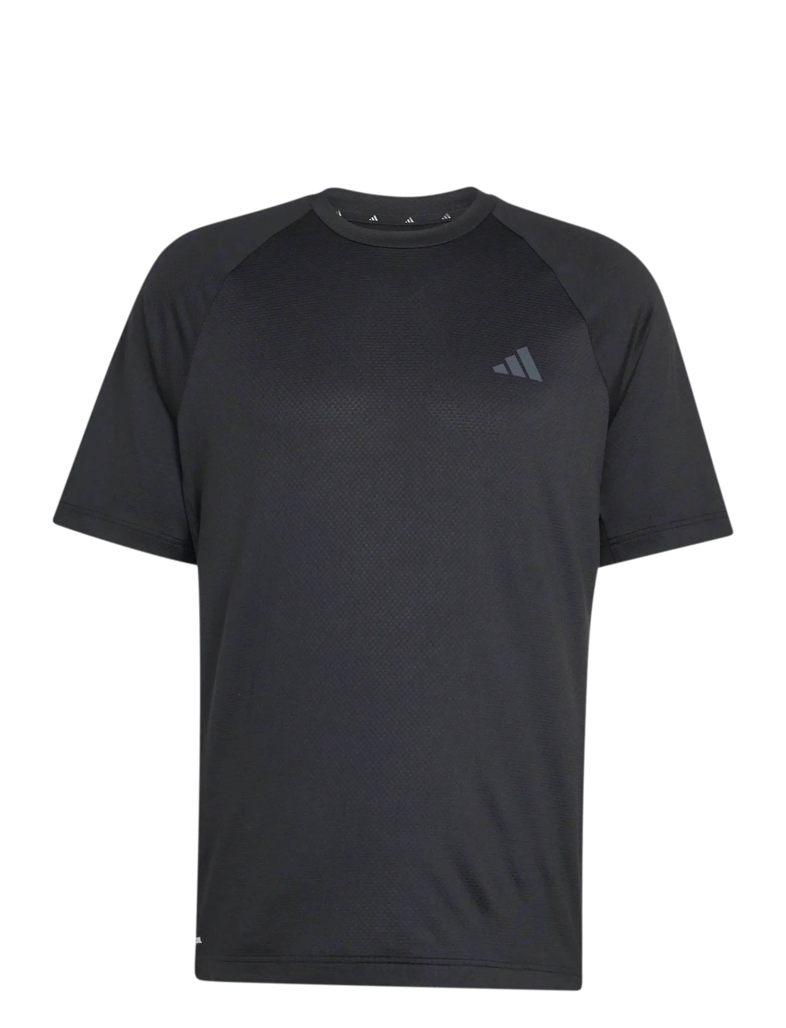 adidas Performance TECHESS TEE - adidas Performance - BLACK/BLACK / black