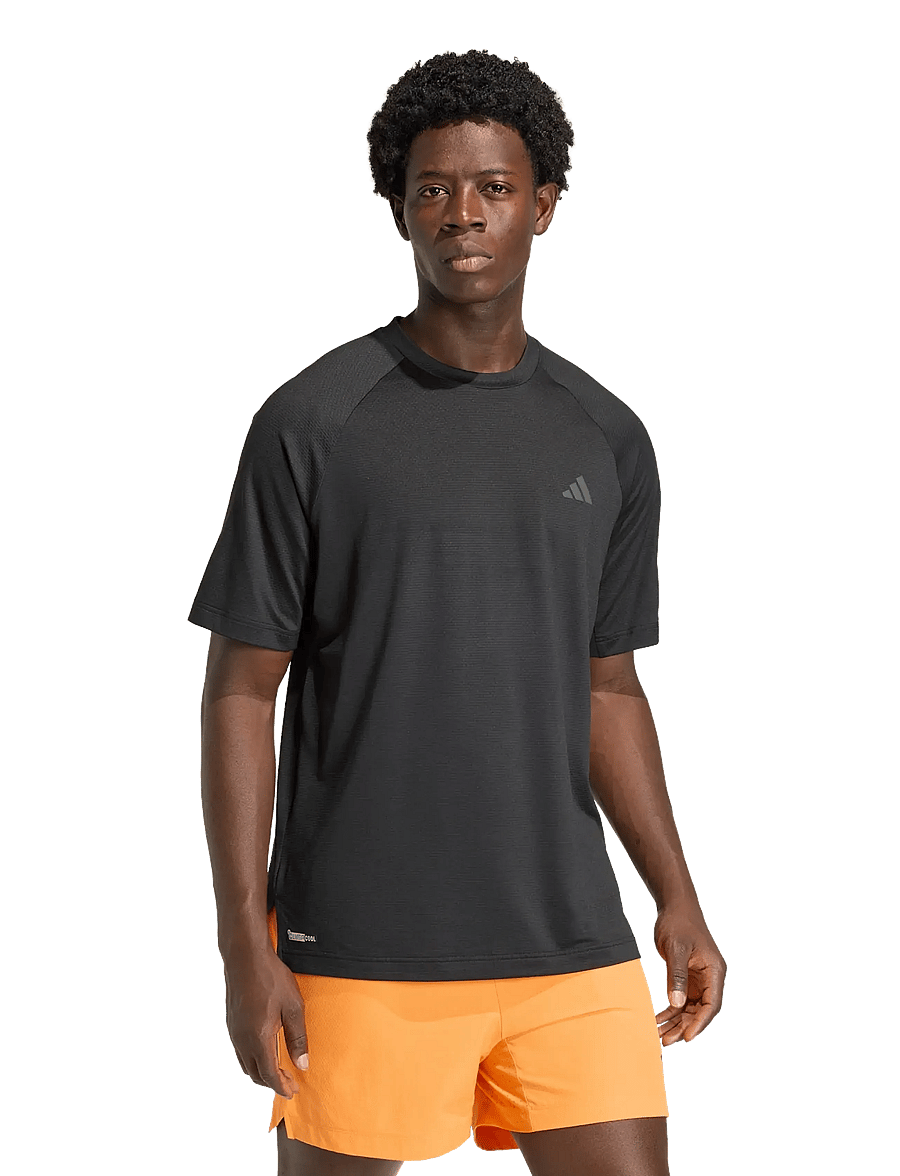adidas Performance - TECHESS TEE - t-särgid - black/black - 2