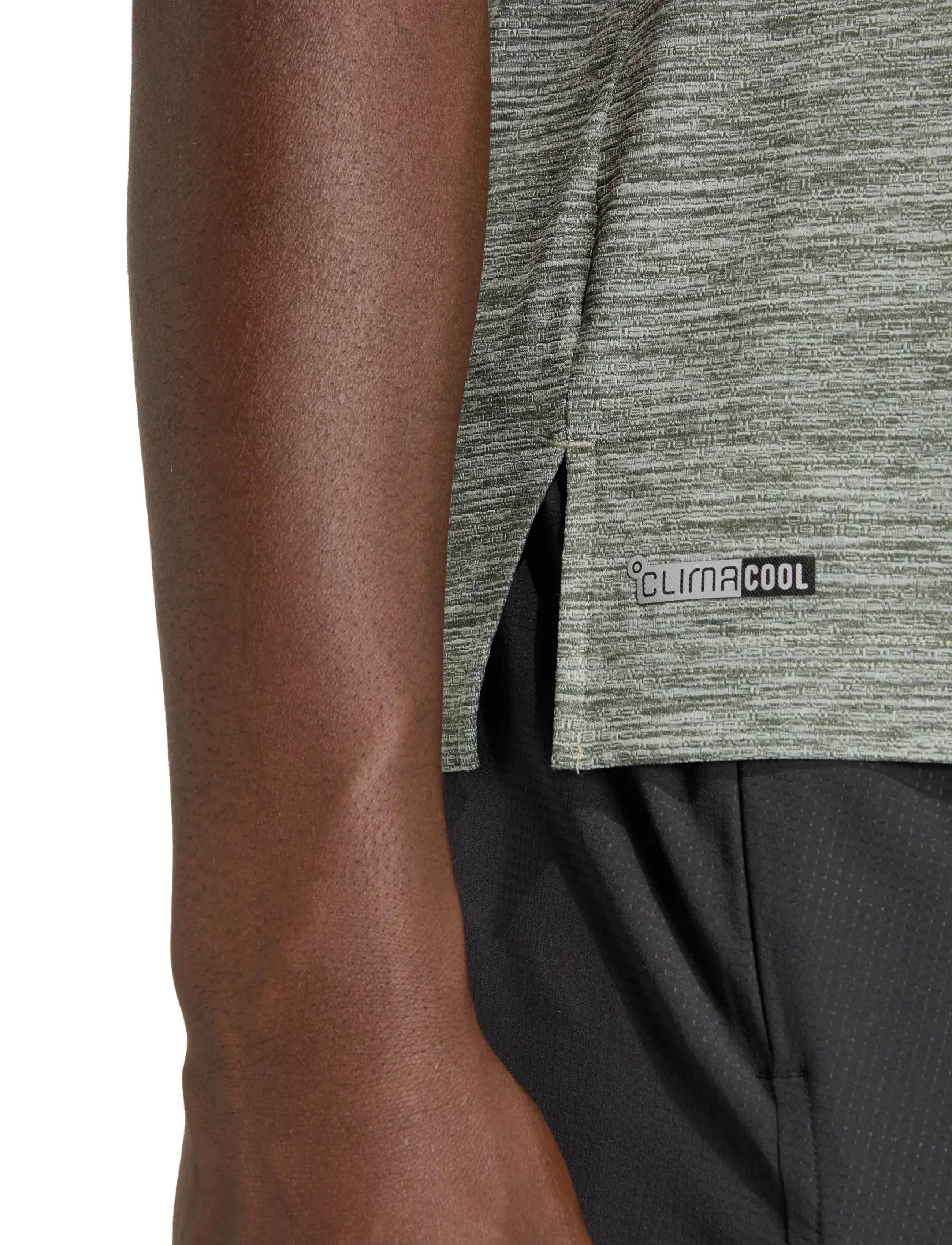 adidas Performance - TECHESS TEE - t-shirts - wosa/carbon - 4