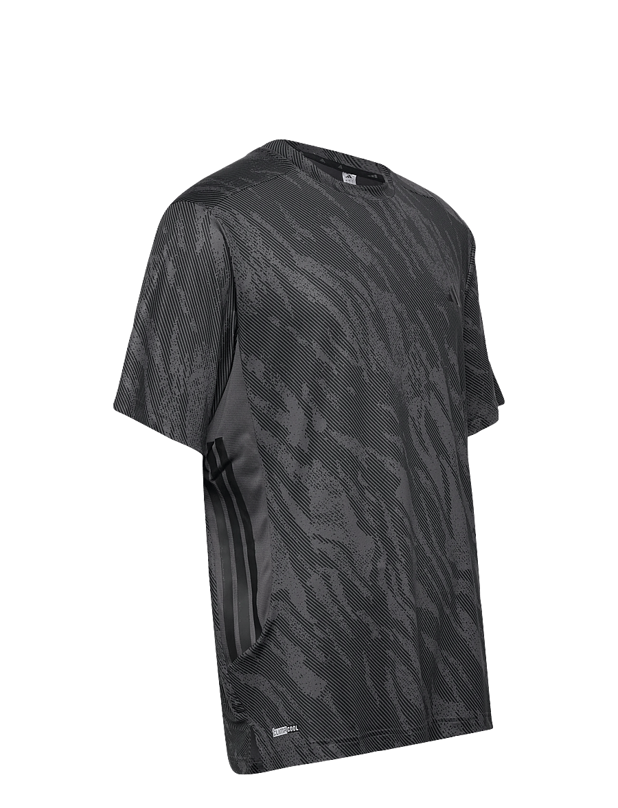 adidas Performance - TECHESS AOP T - t-särgid - gresix - 2