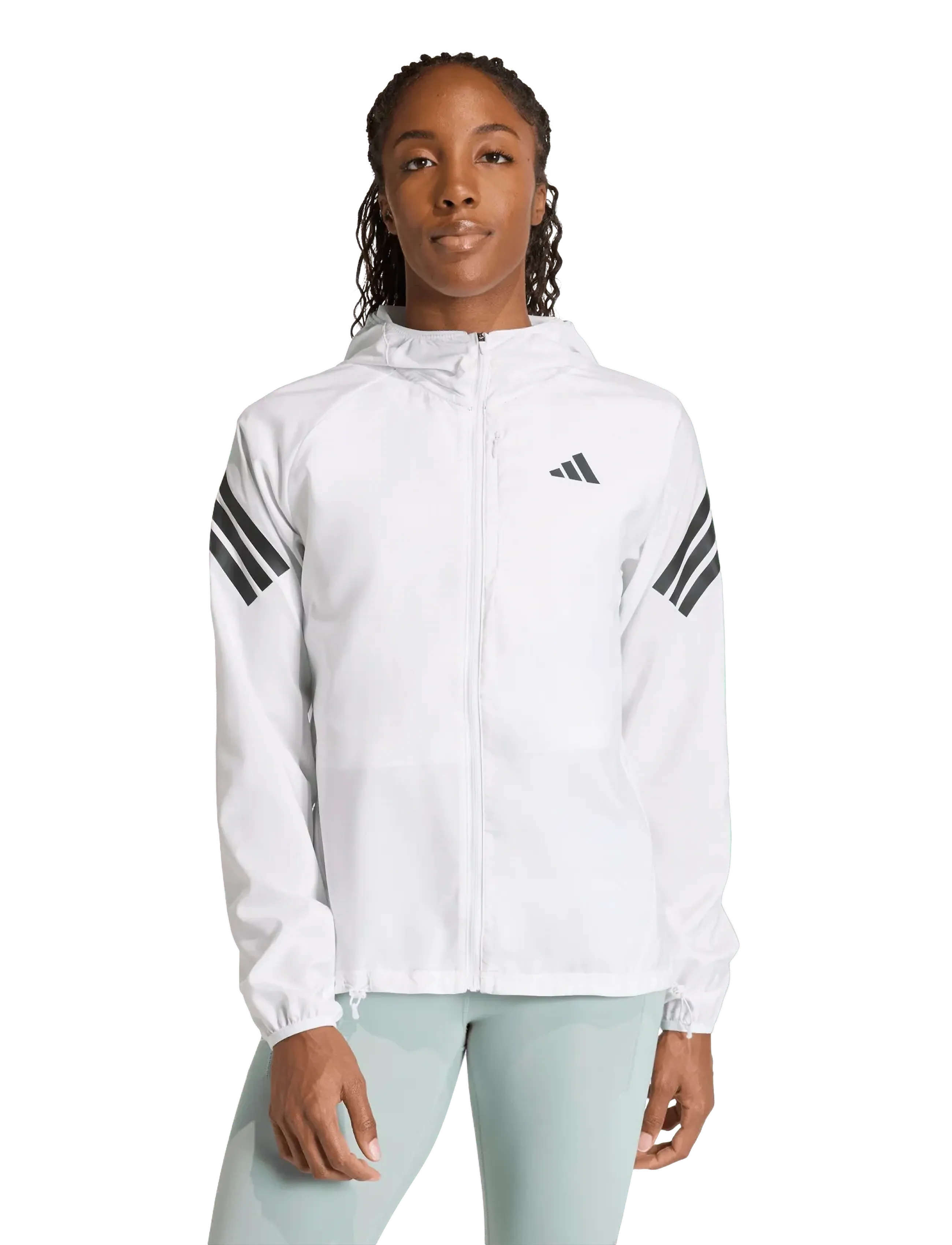 adidas Performance - adi365 3S JKT W - sportsjakker - white - 3