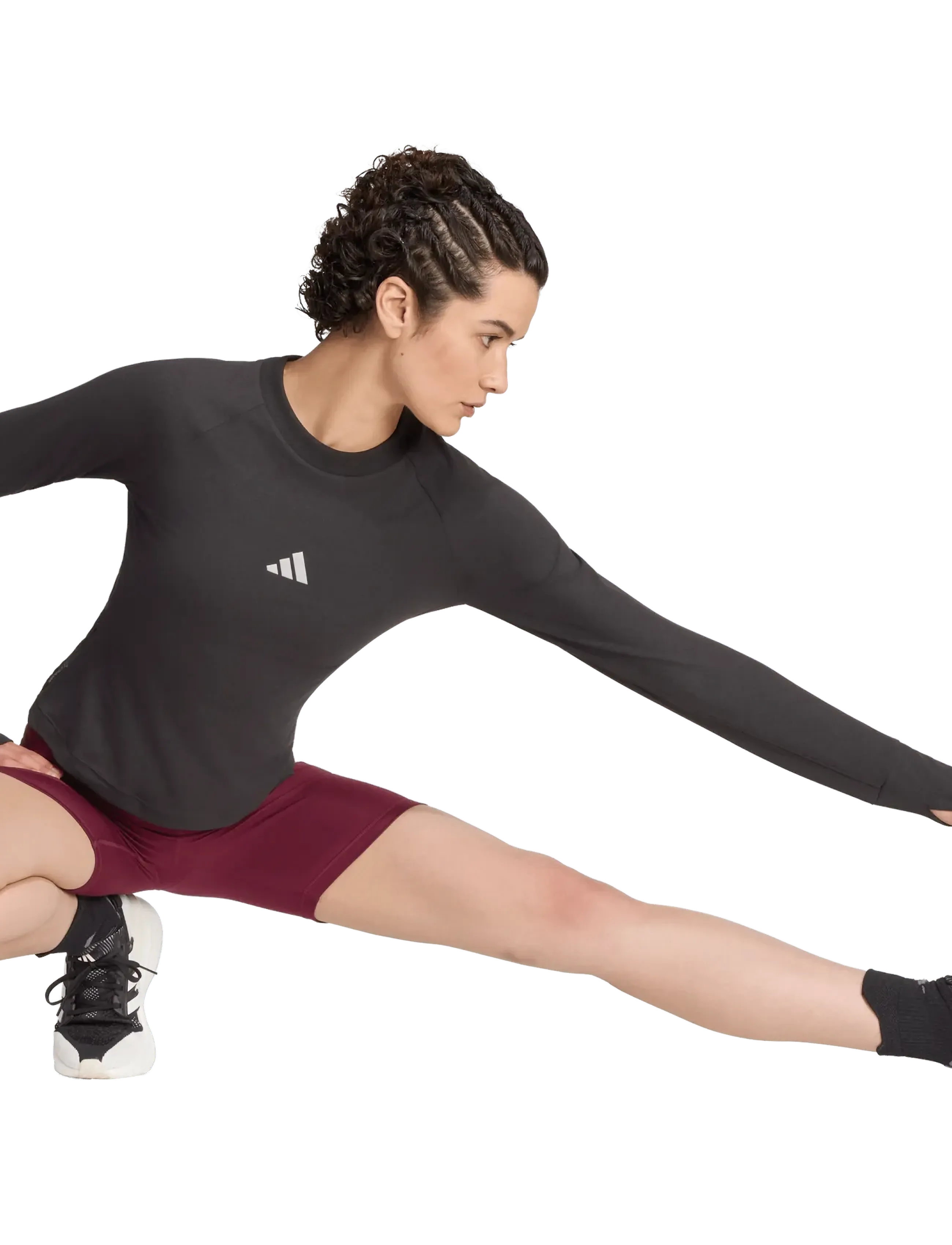 adidas Performance adi365 Short L - adidas Performance - MAROON / burgundy