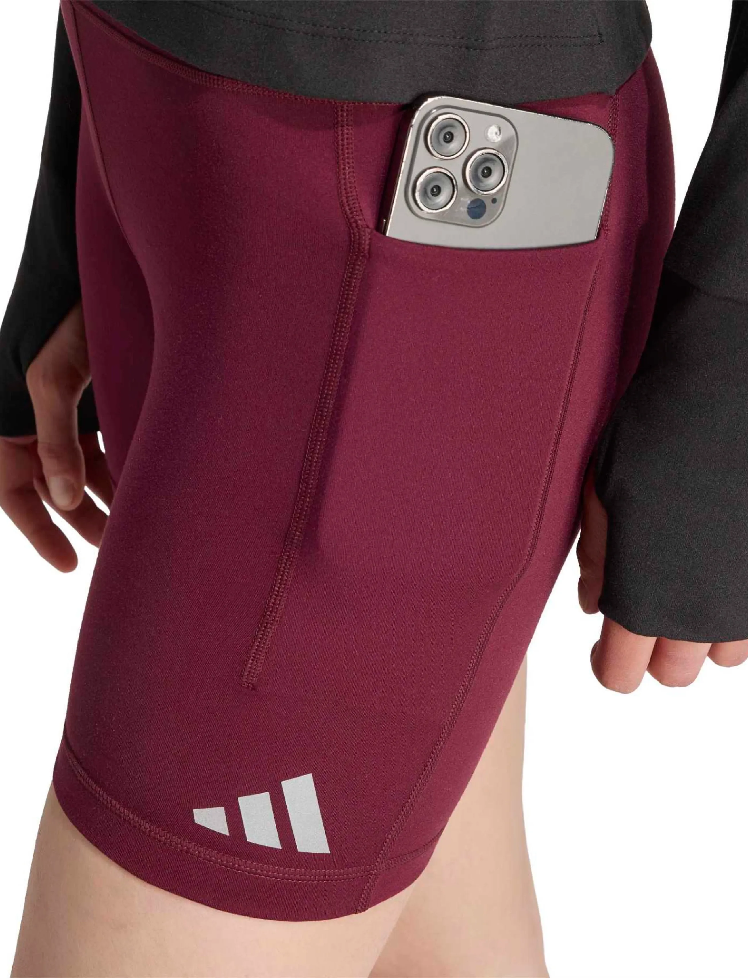 adidas Performance - adi365 Short L - 1/2 länge - maroon - 5